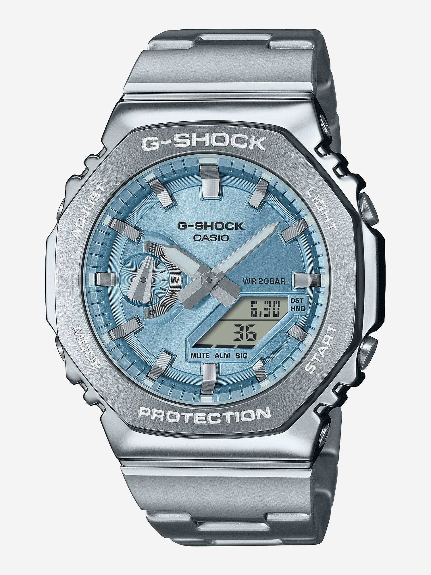 Изображение товара Наручные часы Casio G-Shock GM-2110D-2A, Серый