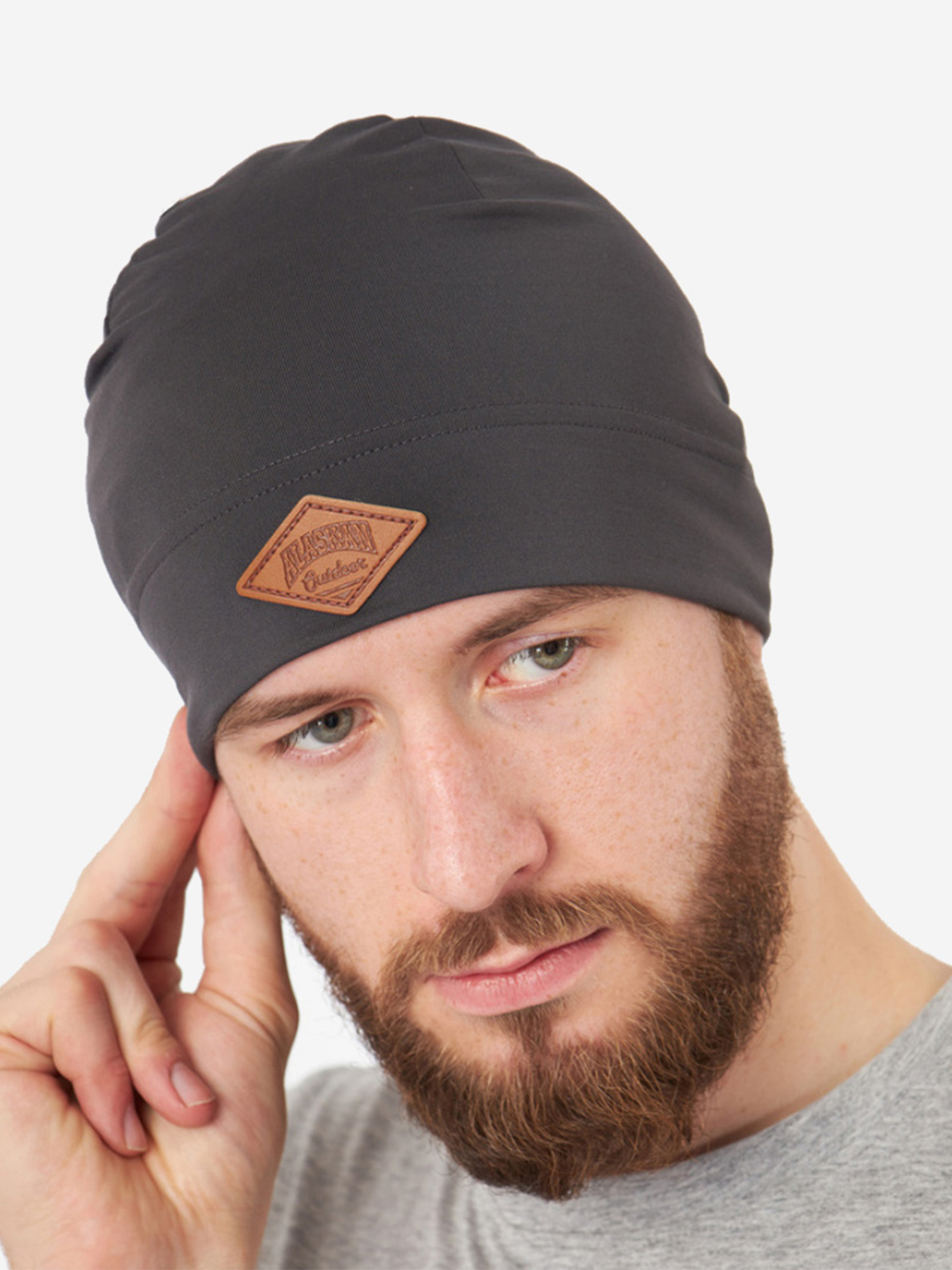 

Шапка Alaskan Runner Beanie серый (AH3977), Серый