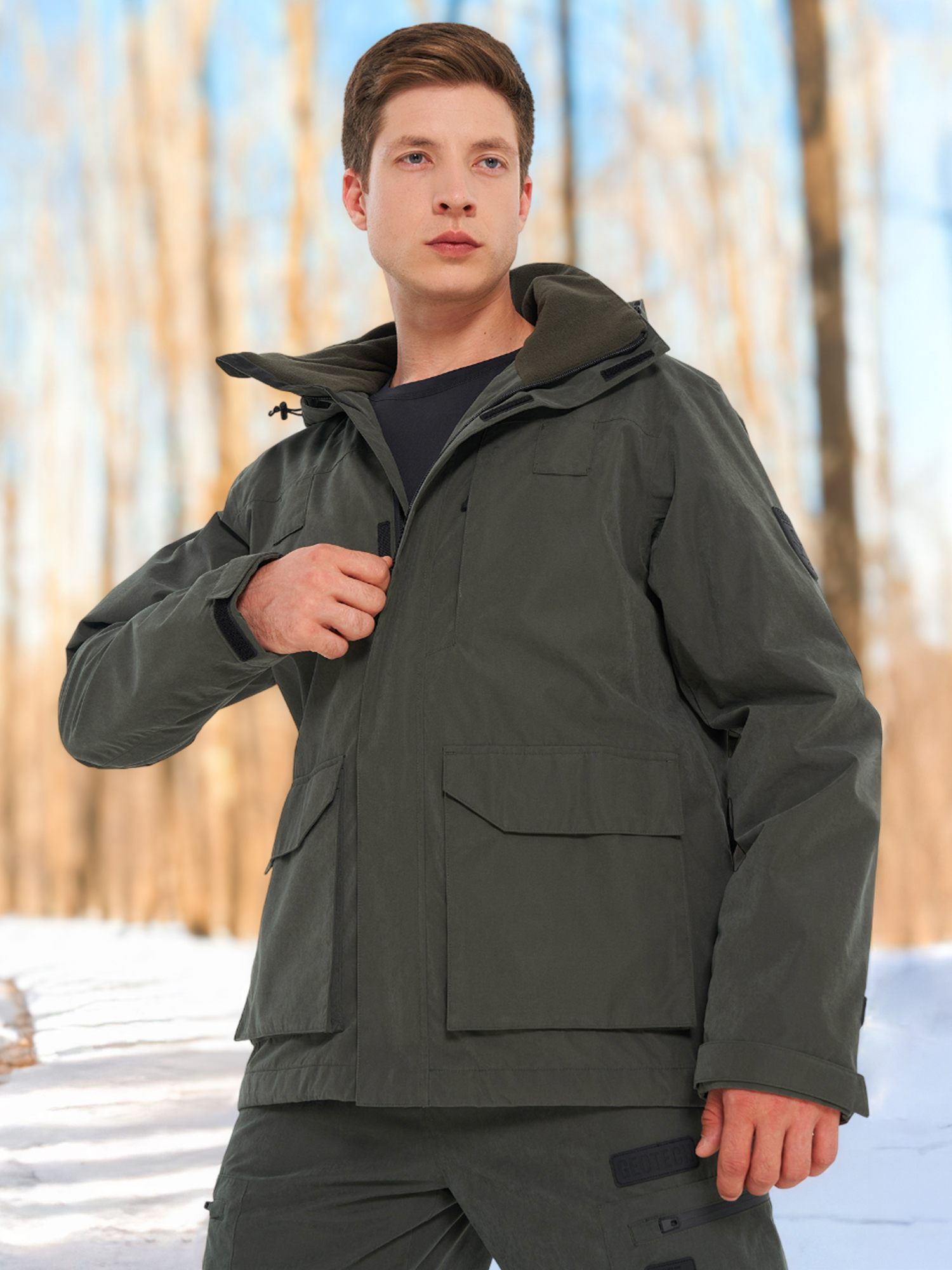 

Куртка мембранная мужская Geotech, Зеленый