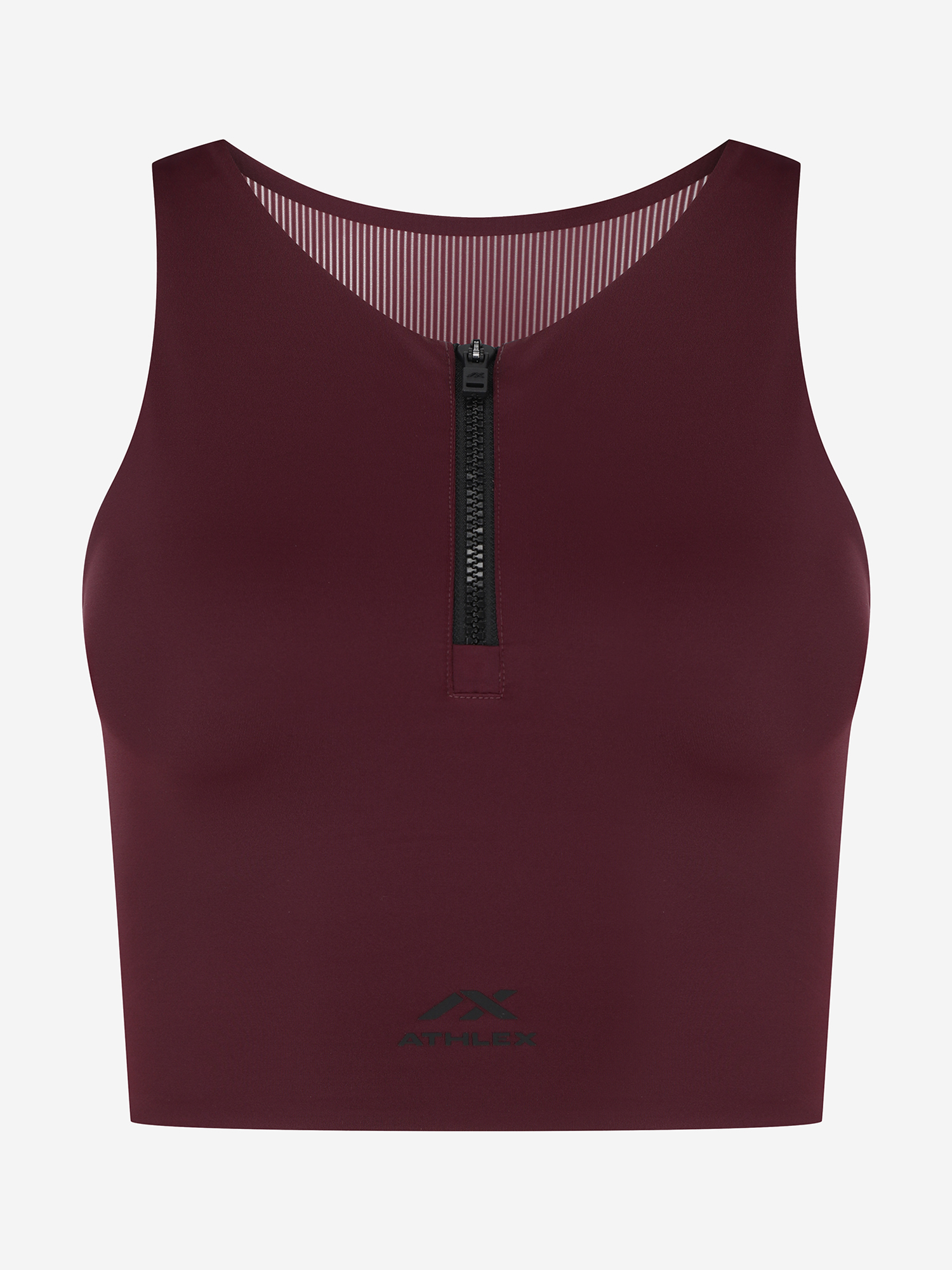 фото Топ бра спортивный athlex, красный