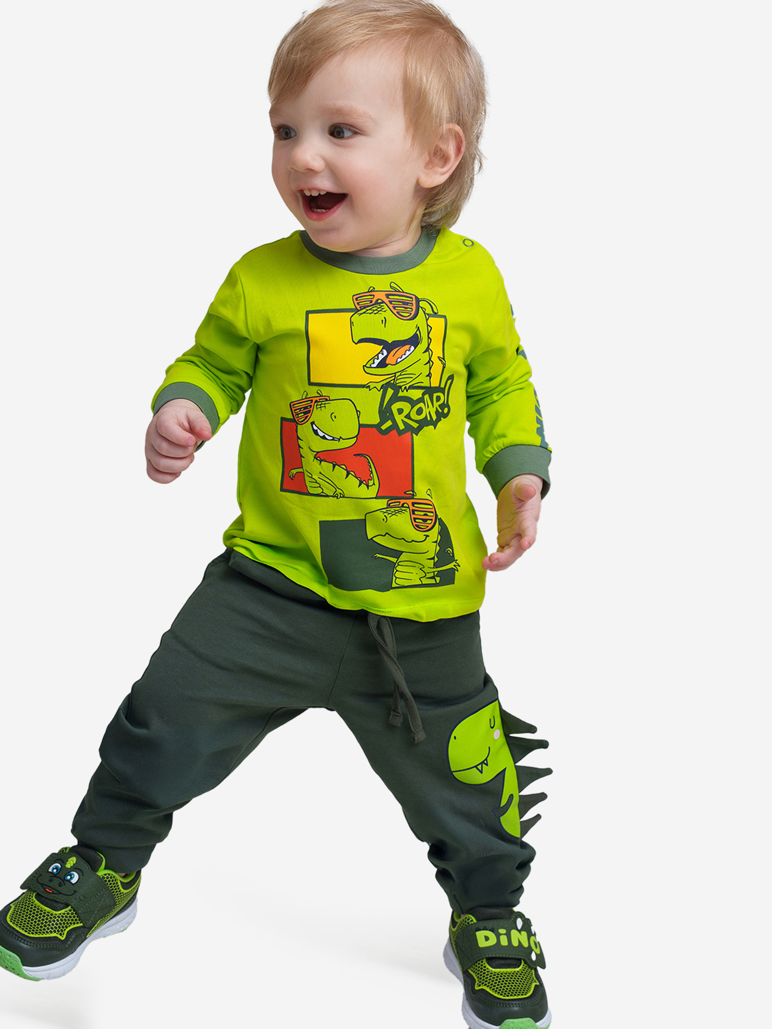 Изображение товара Лонгслив для мальчика PlayToday с длинным рукавом и натуральным материалом