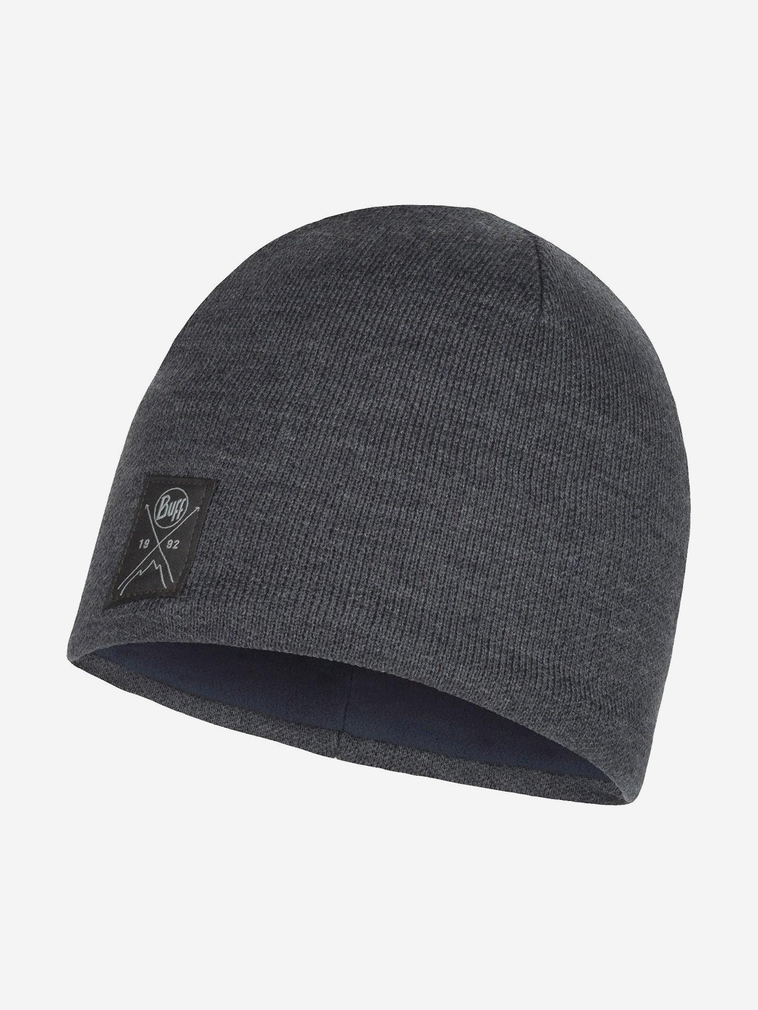 

Шапка Buff Knitted & Fleece Band Hat SOLID Grey, Серый