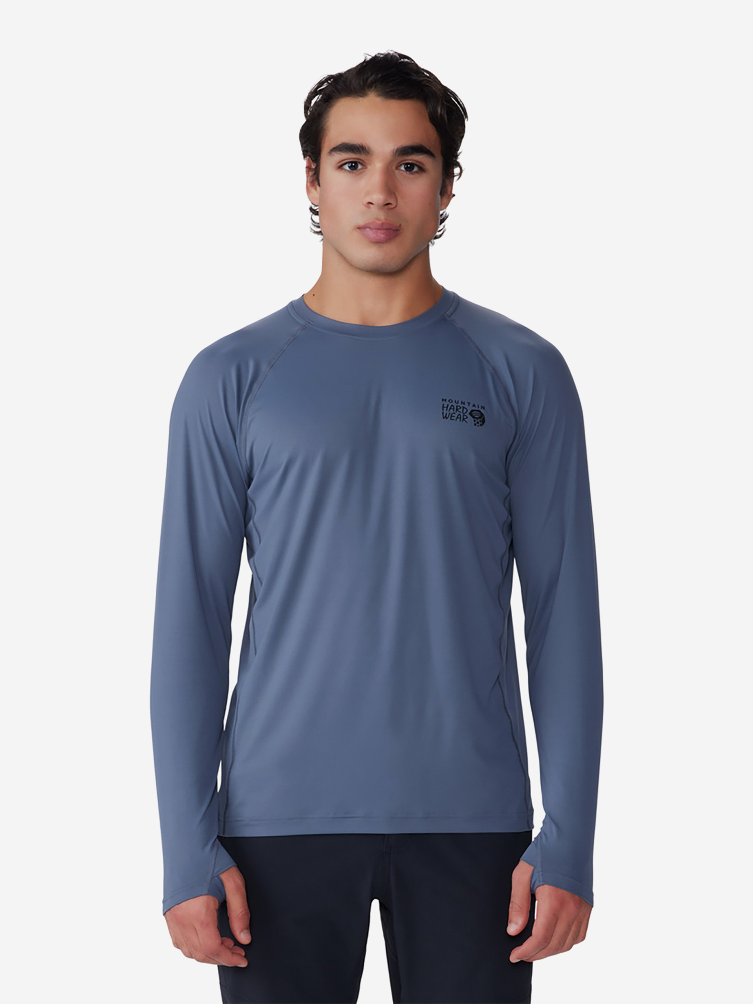 

Лонгслив мужской Mountain Hardwear Crater Lake Long Sleeve Crew, Синий