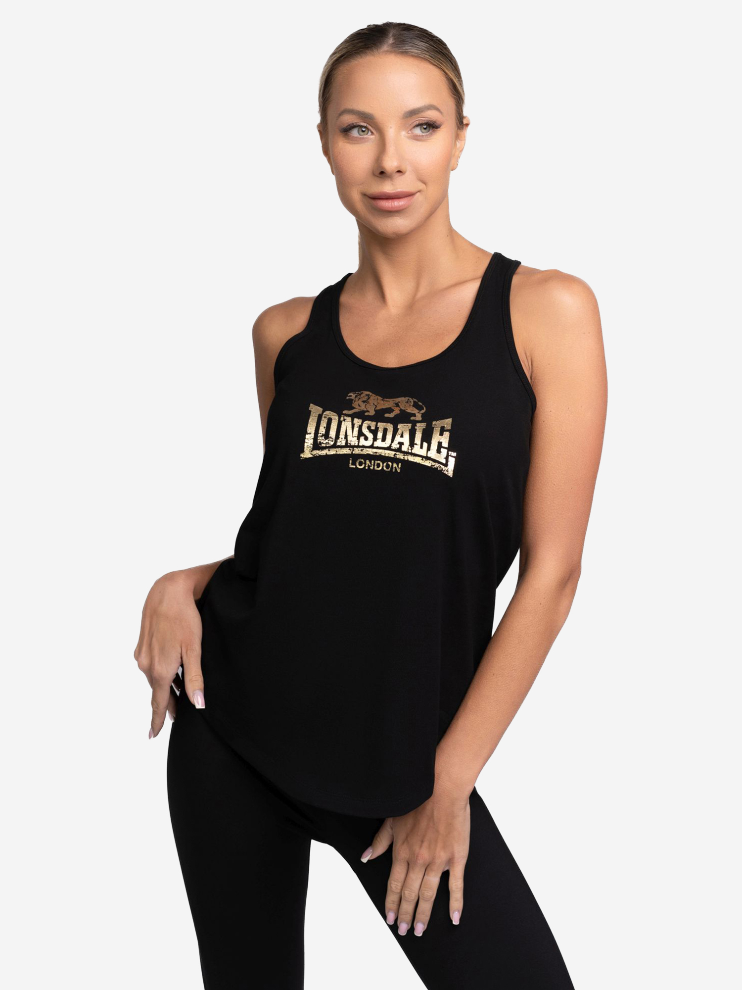 

Майка женская LONSDALE LISMOYNY, Черный