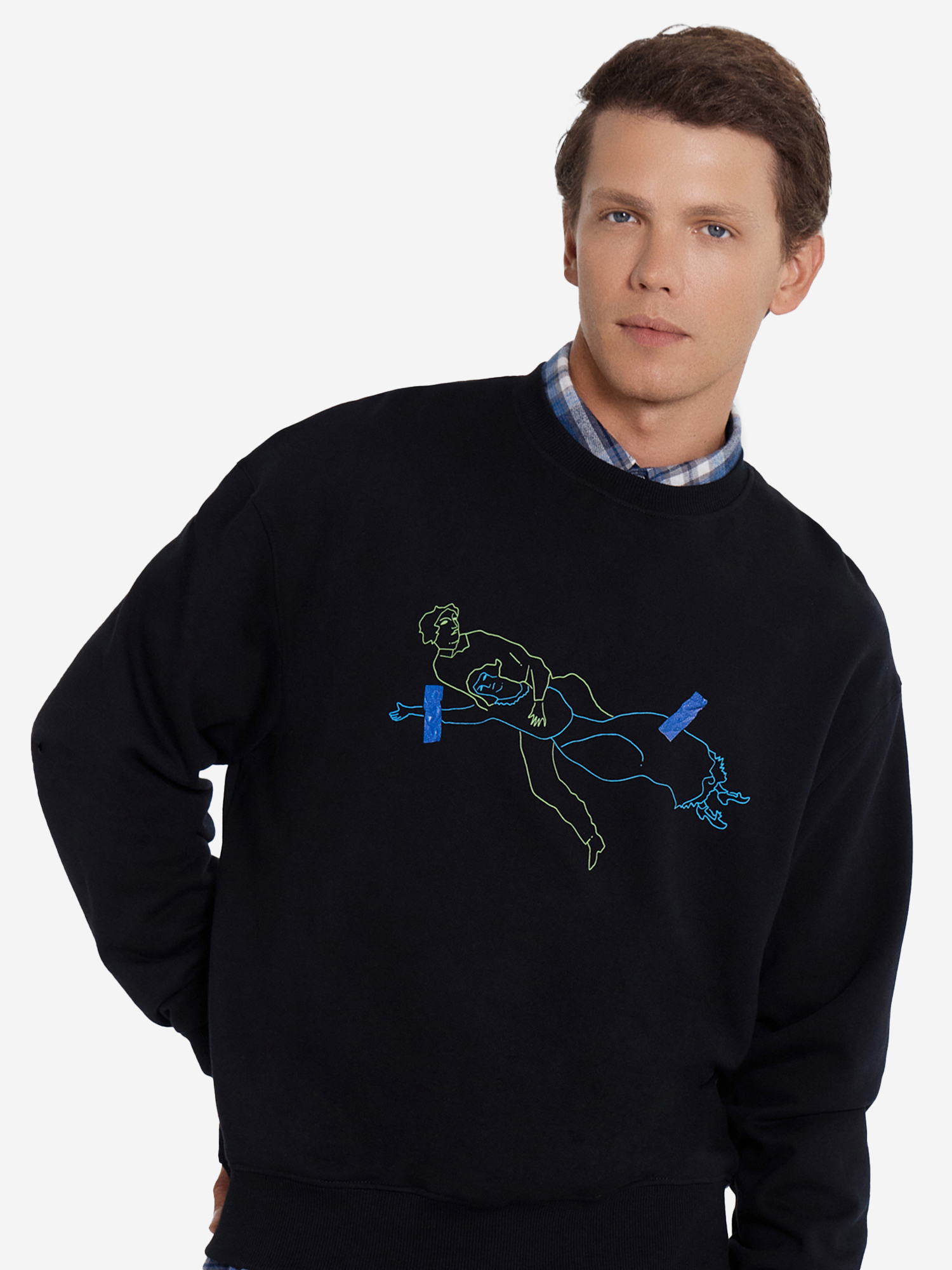 

Свитшот мужской MARK FORMELLE, Черный