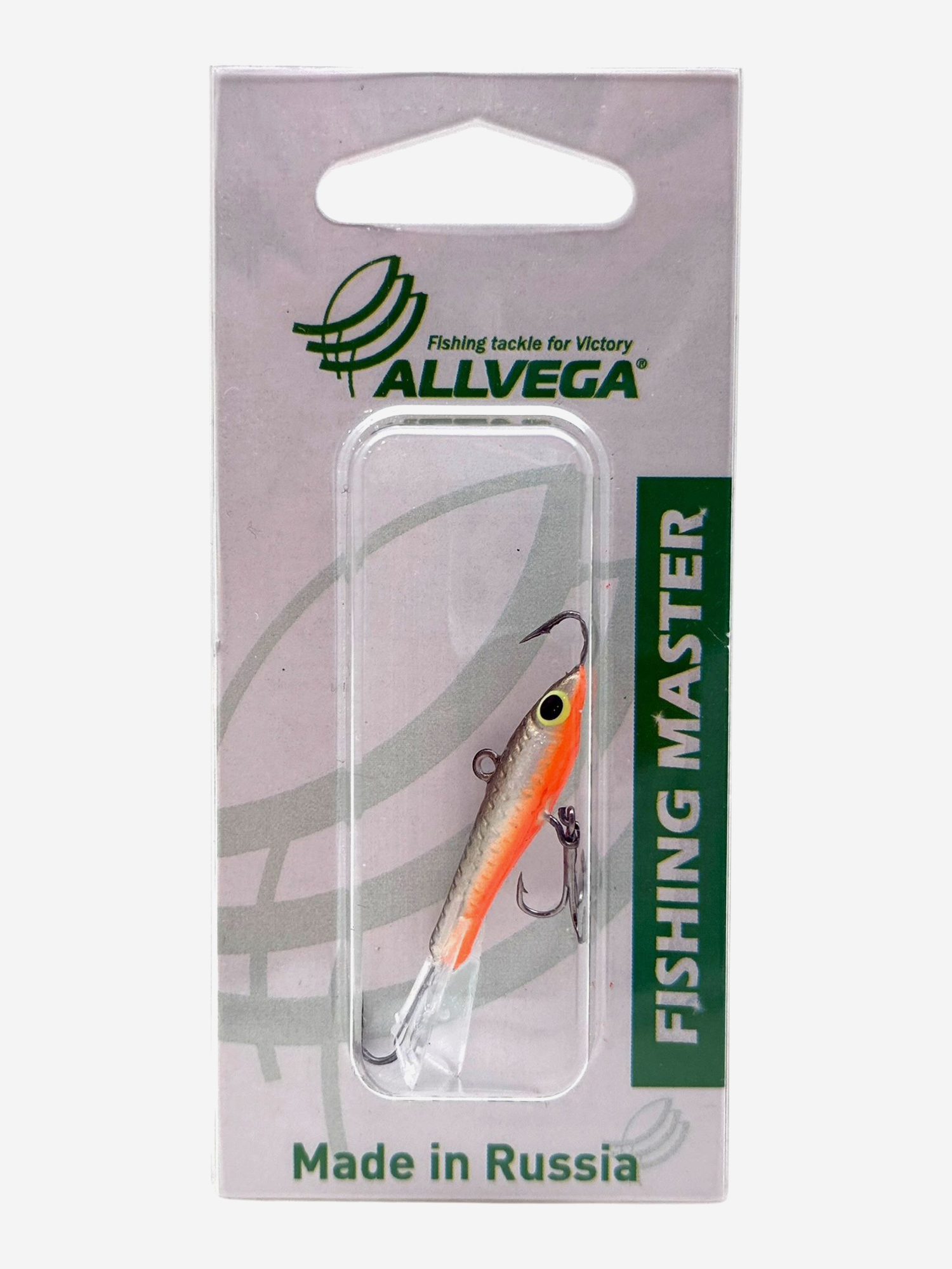 

Приманка балансир ALLVEGA 6 гр / 30 мм, цвет С16, Серебряный