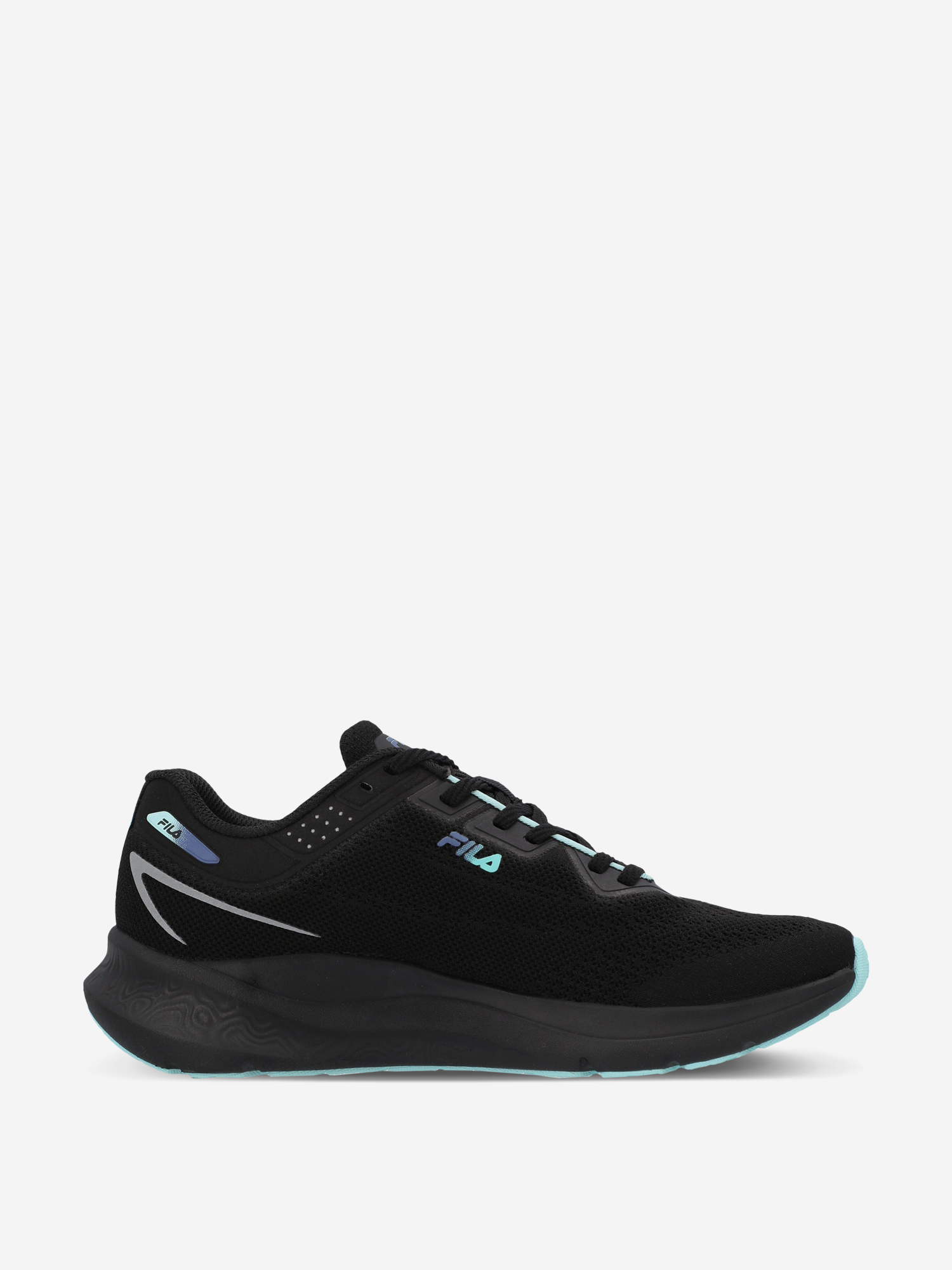 фото Кроссовки женские fila sense knit, черный