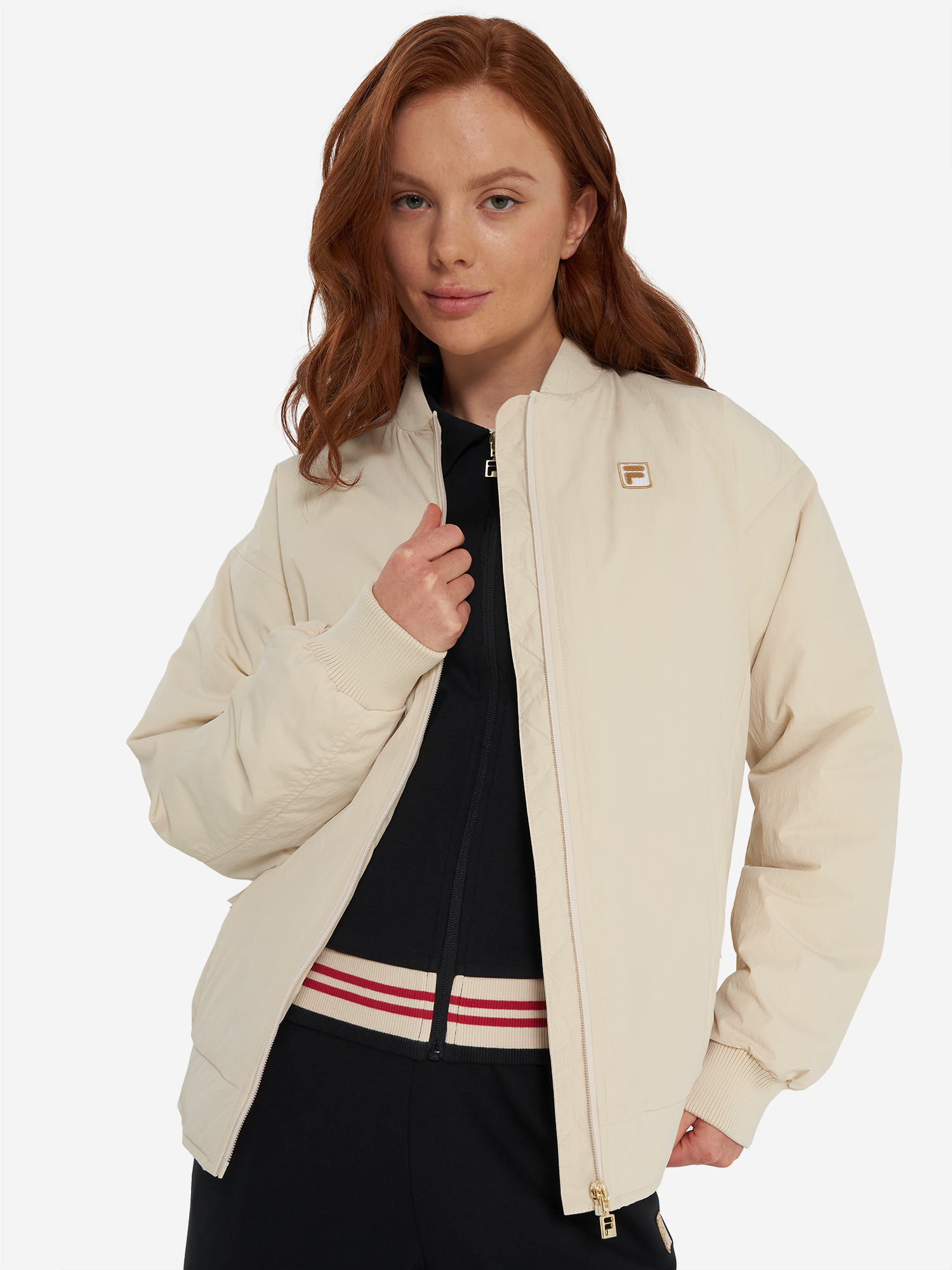 

Куртка утепленная женская FILA, Бежевый