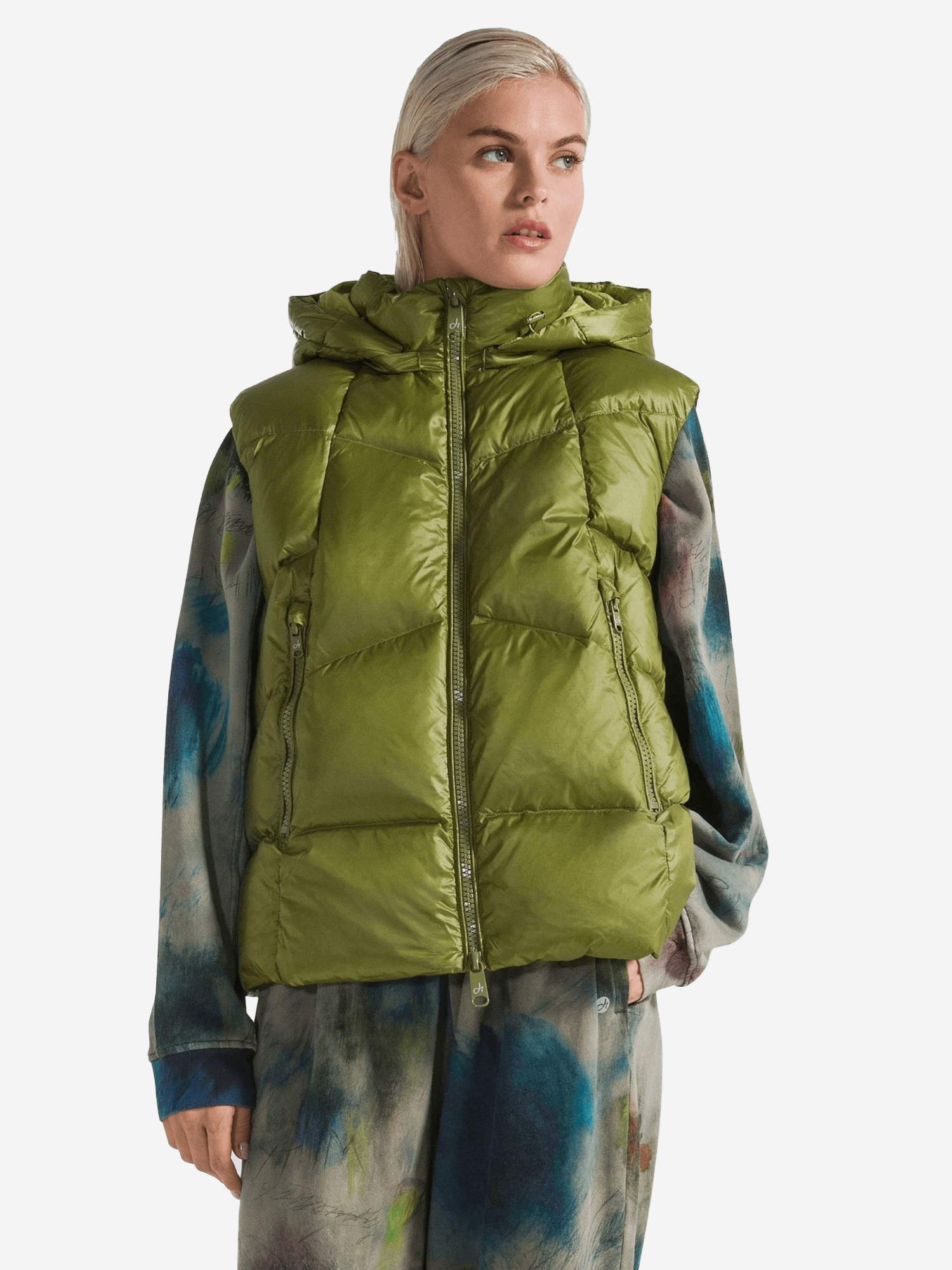 

Жилет женский DEHA Puffer, Зеленый