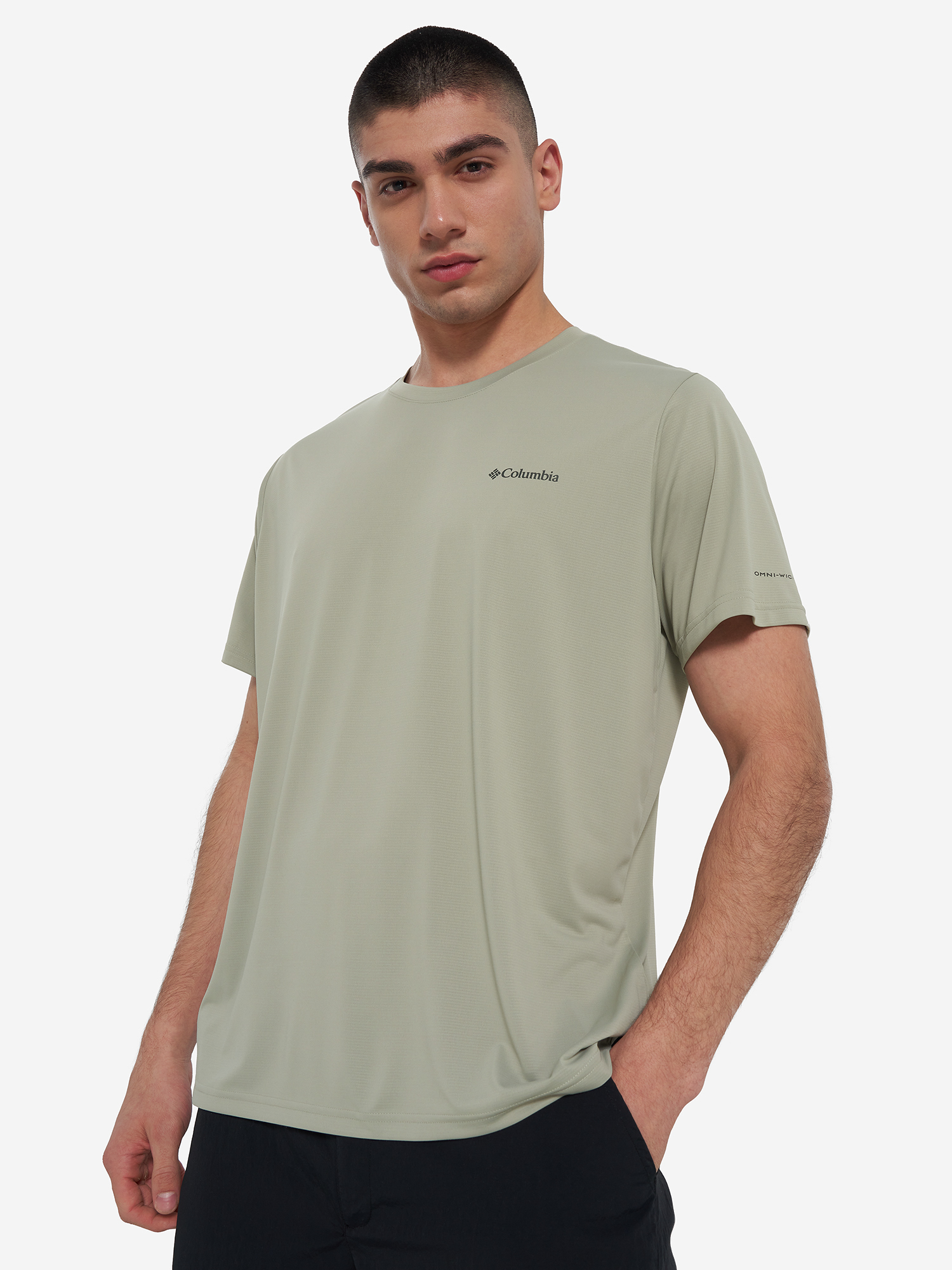 Футболка Columbia Hike Crew, зеленый, арт. 1990391CLB-348