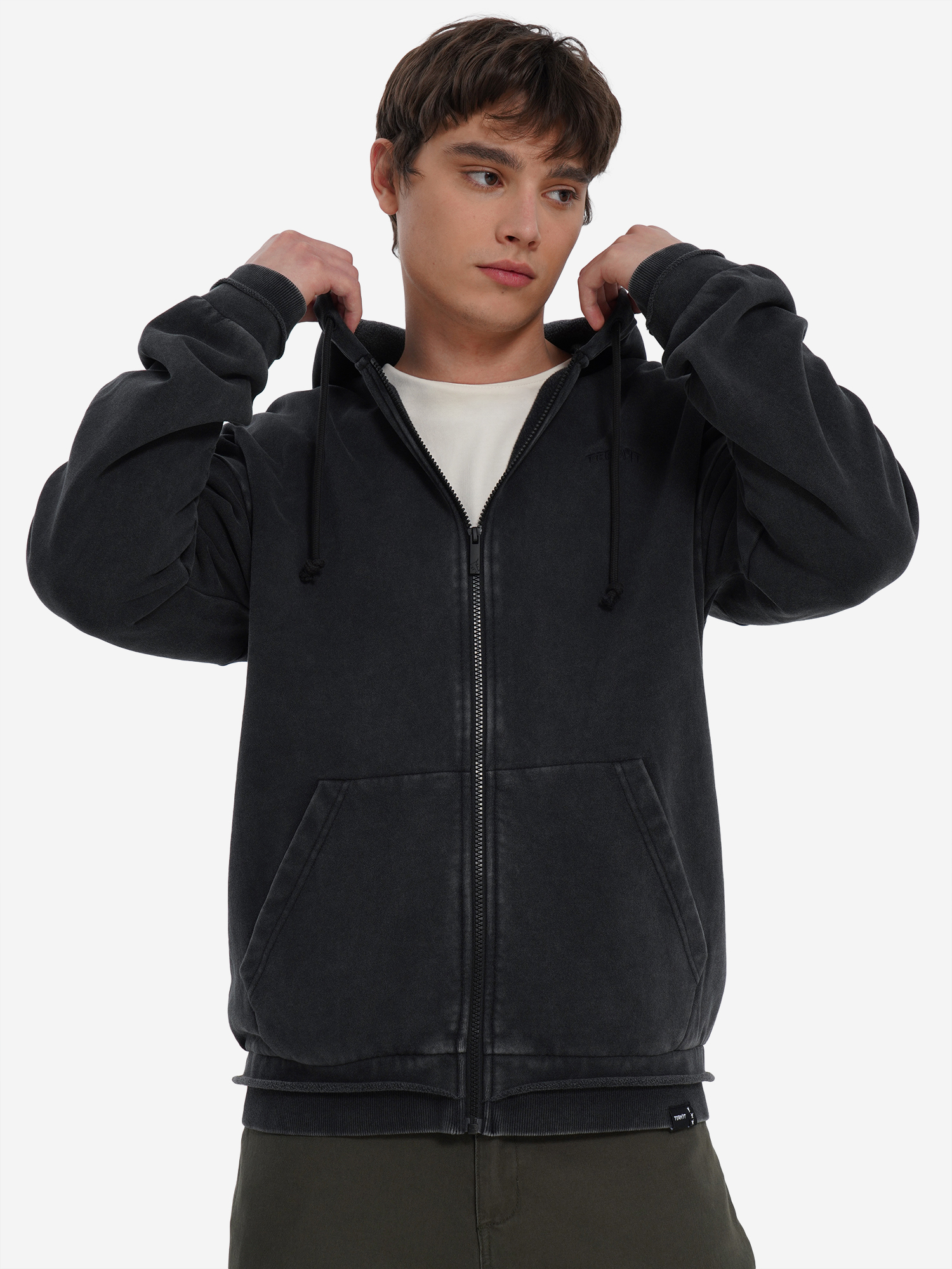 Толстовка мужская Termit, черный, арт. 142632trt-99