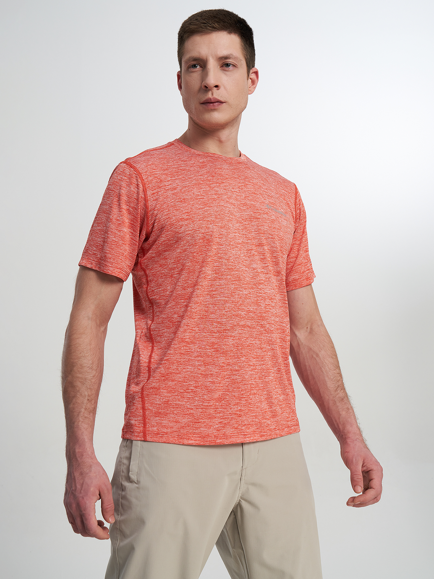 

Футболка мужская Columbia Deschutes Runner Short Sleeve Shirt, Красный