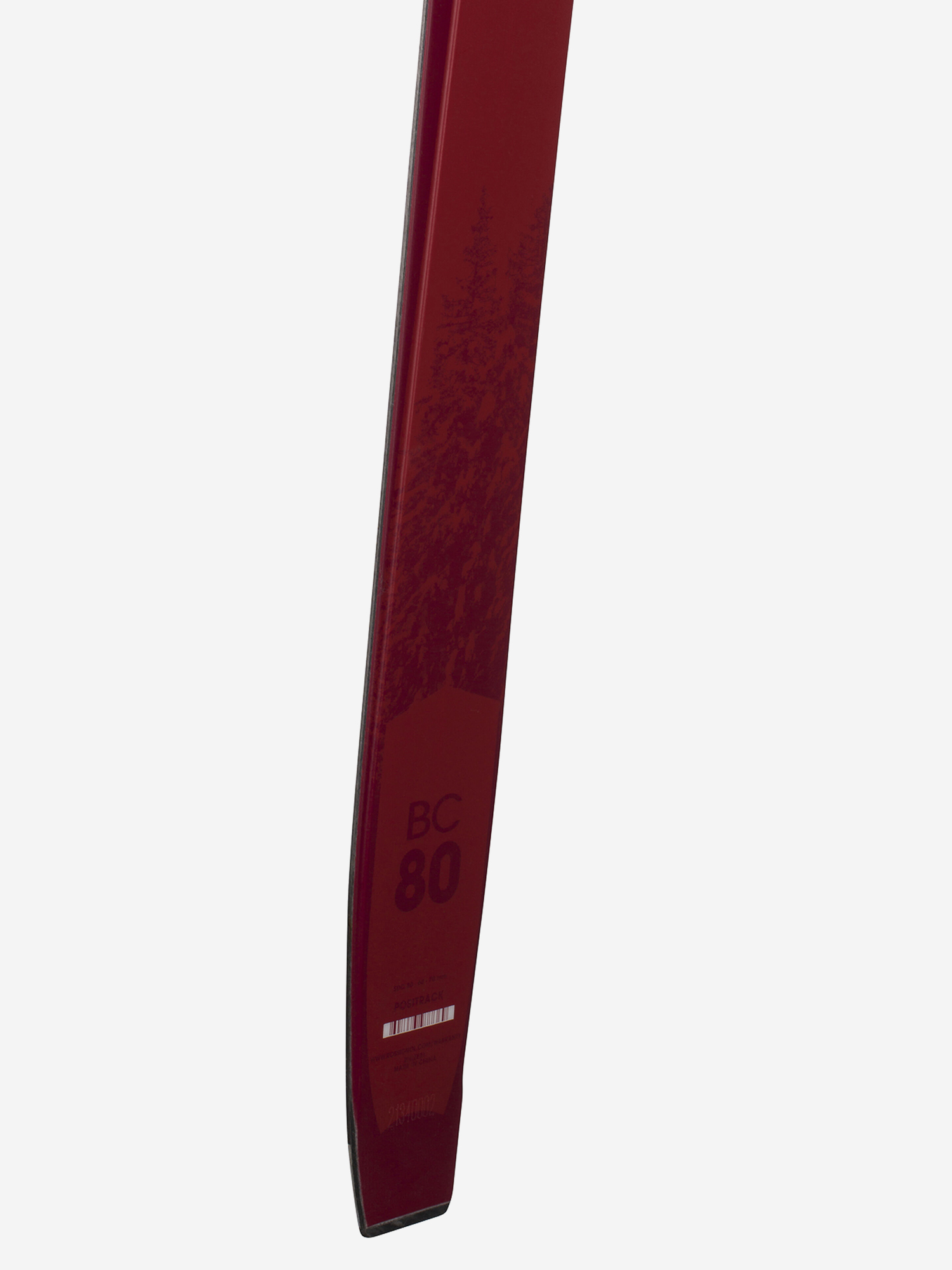 фото Беговые лыжи rossignol bc 80 positrack, красный