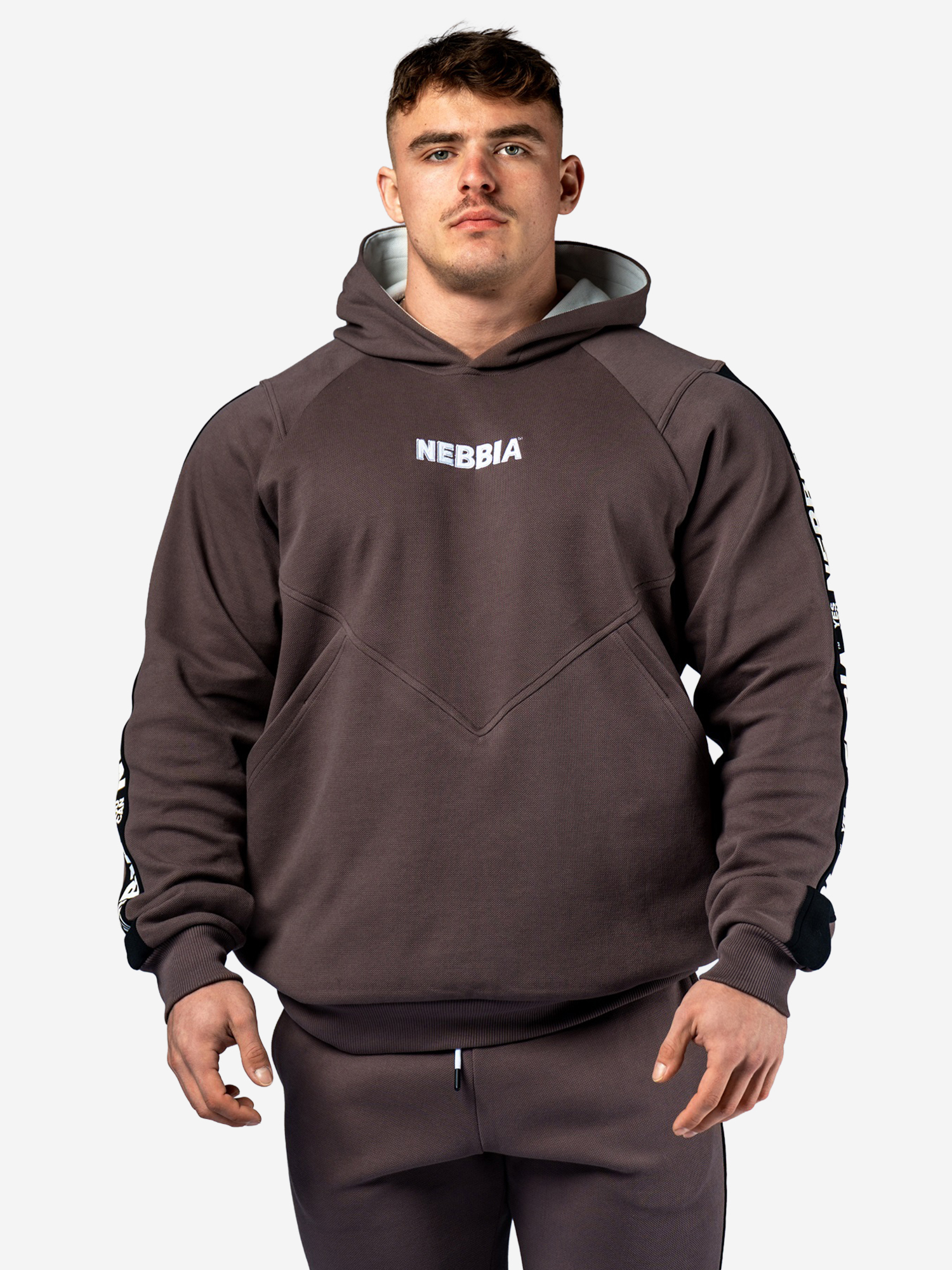Изображение товара NEBBIA Training Hoodie HERO 300 толстовка мужская футболка для фитнеса