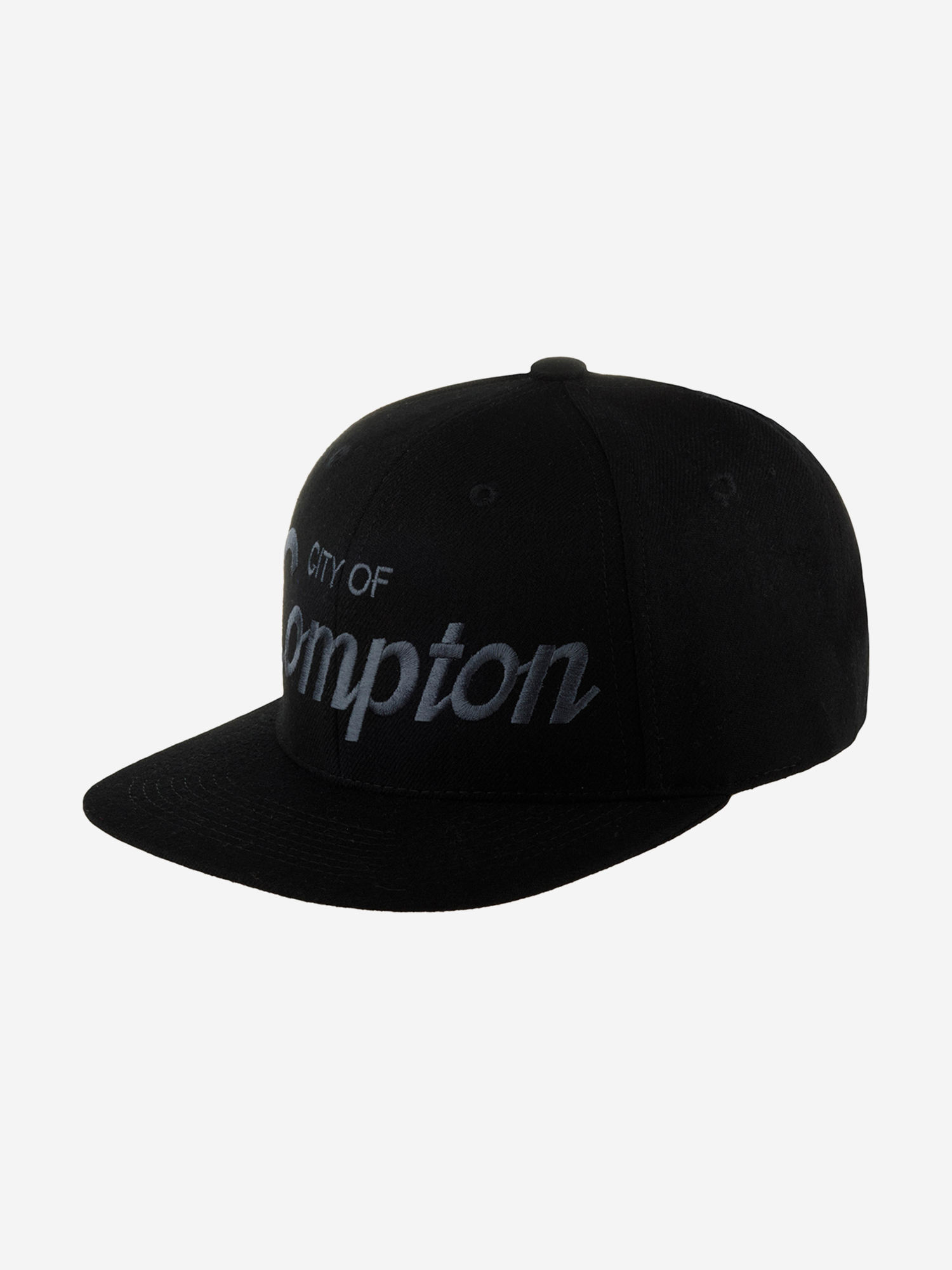 Изображение товара Бейсболка HOOD Compton II 100-MWL001-CA012-BKA Прямой козырёк