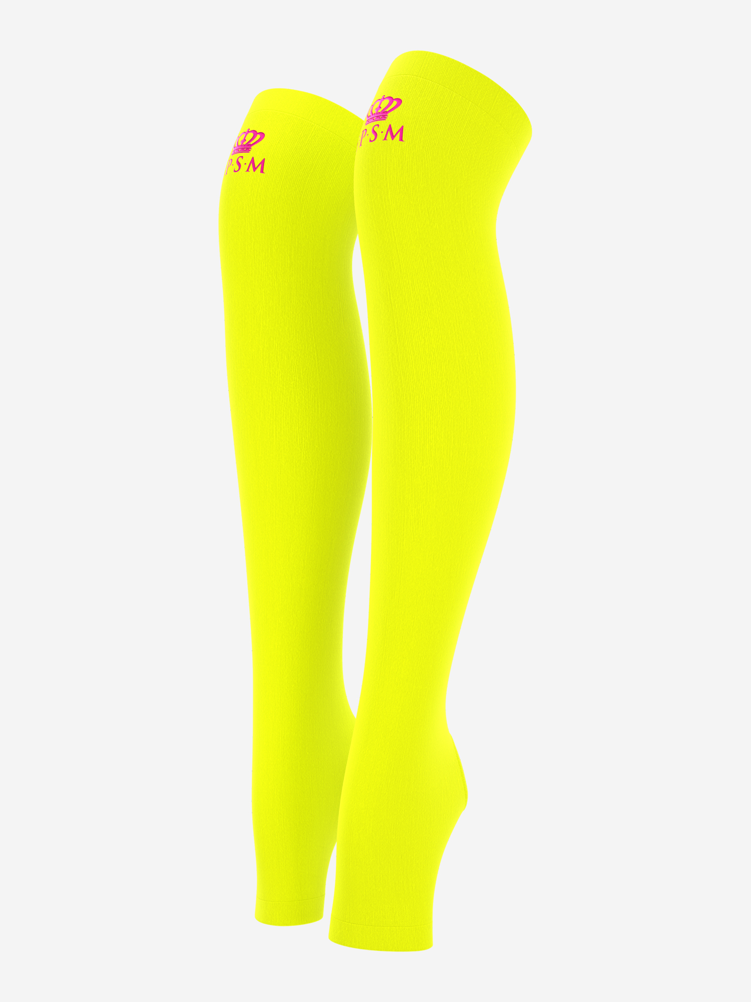 Изображение товара Гетры SPSM Лимонный для детей спортивные высокие всесезонные