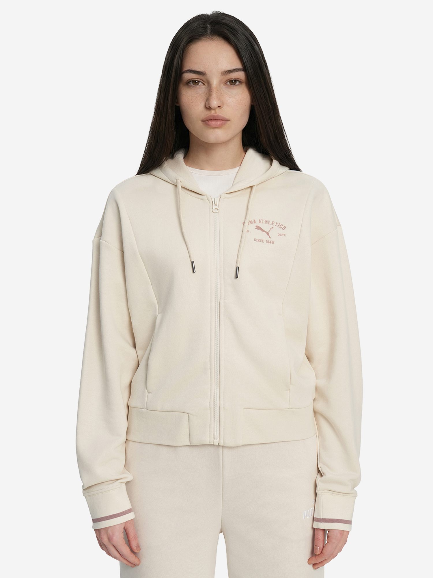 Толстовка женская PUMA, Бежевый 2