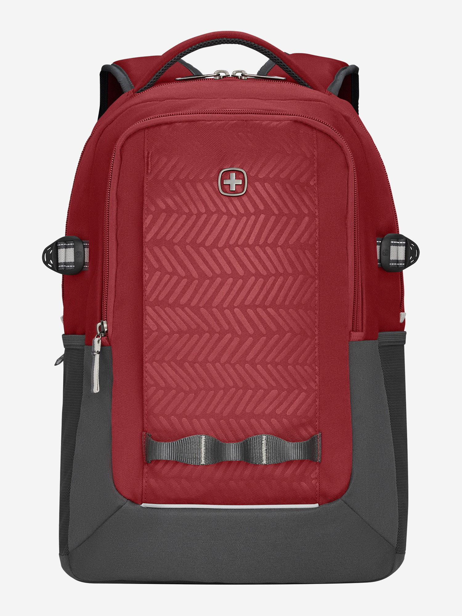 Изображение товара Рюкзак WENGER NEXT Ryde 16", красный/антрацит, переработанный ПЭТ/Полиэстер, 32х21х47 см, 26 л., Красный