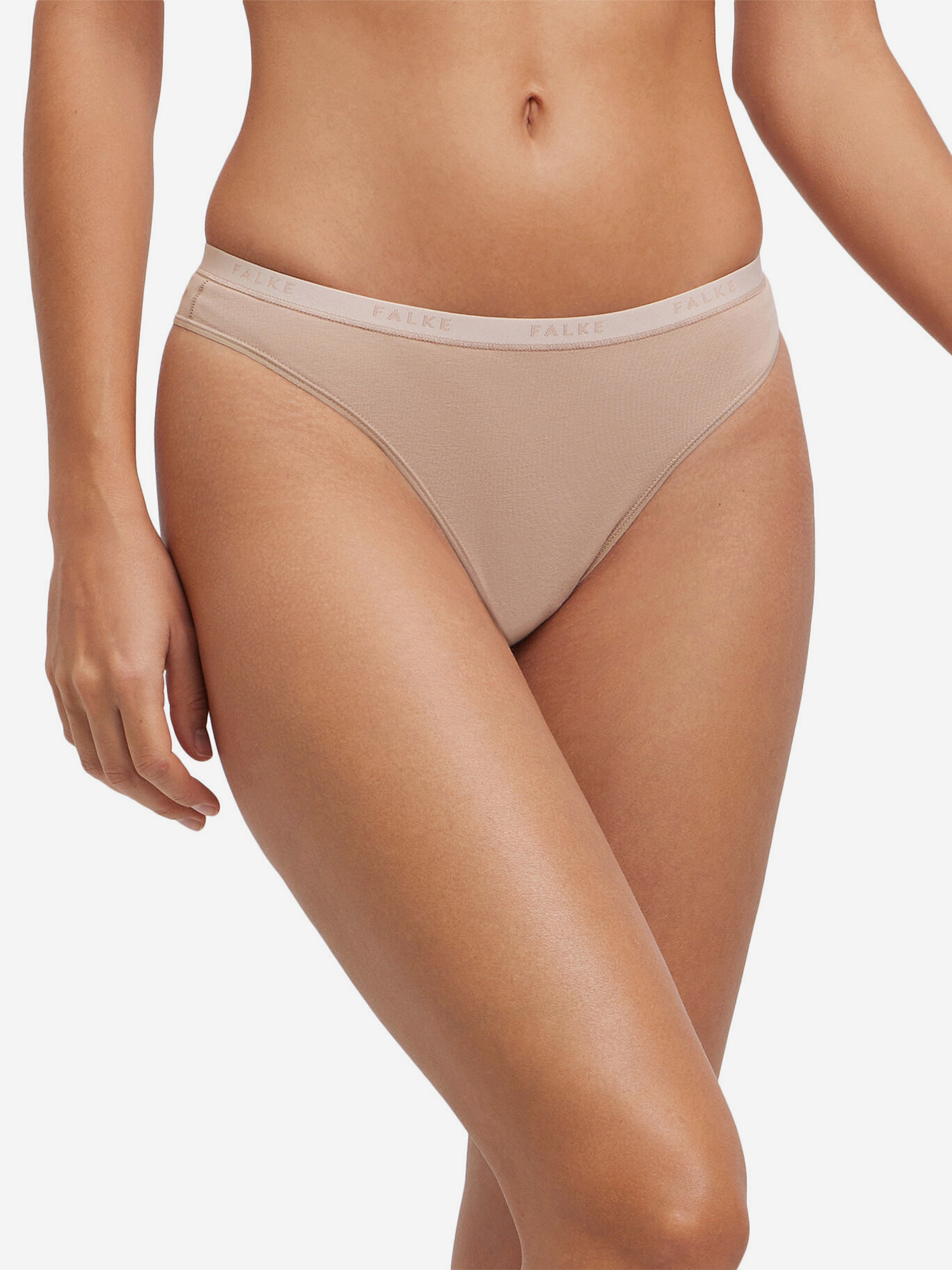 Изображение товара Женские трусы FALKE бежевый цвет, средняя талия, 2 шт.