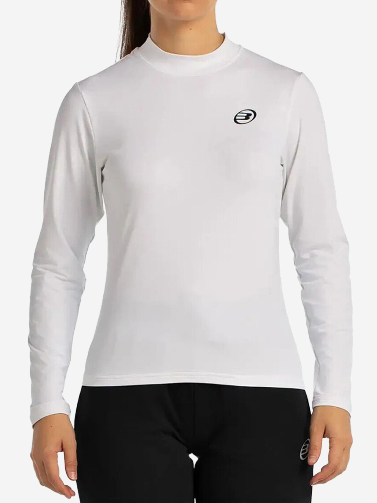 Изображение товара Женская Водолазка Bullpadel Beldo для Тенниса и Падел-тенниса Белый