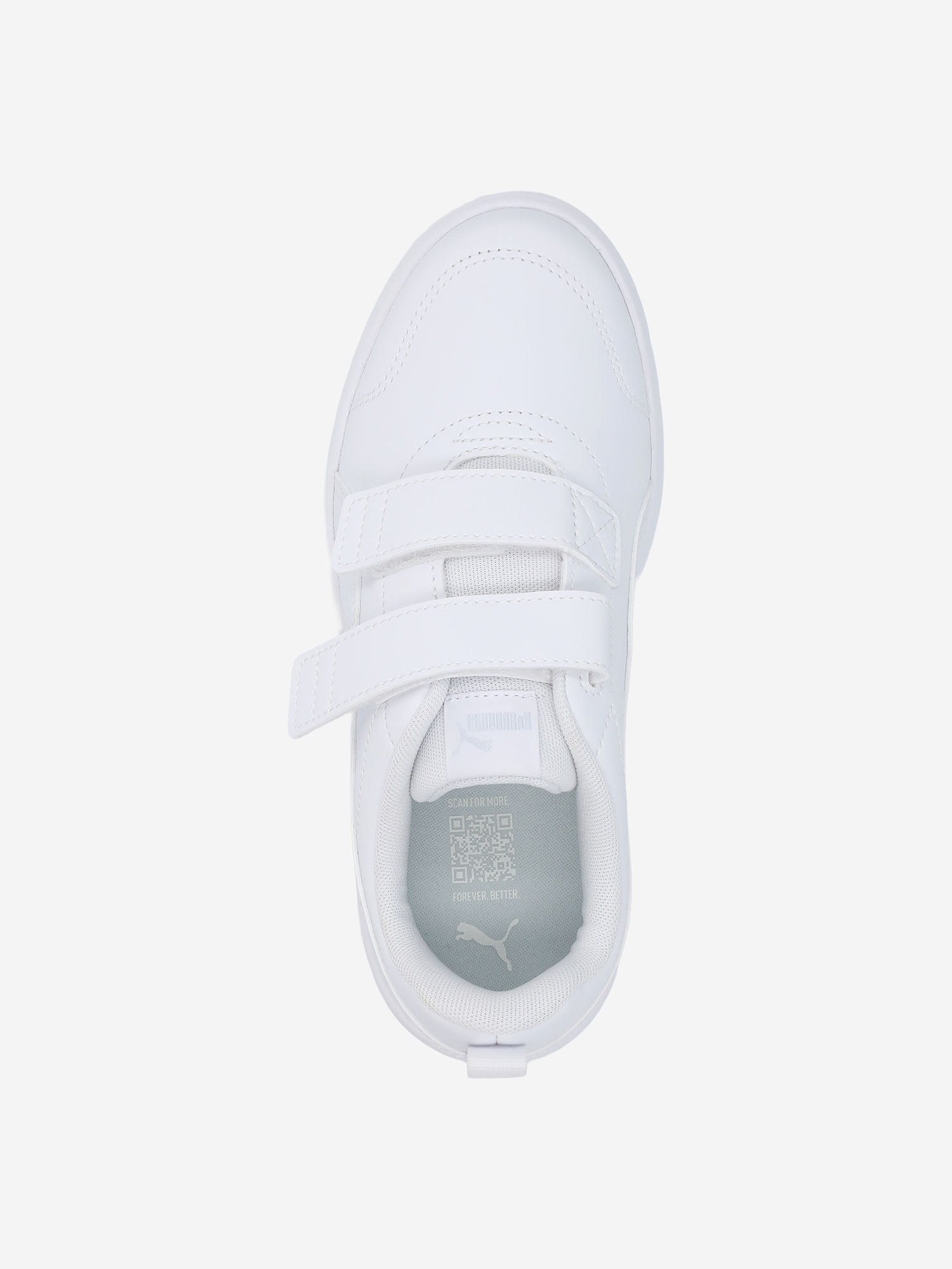 Кеды детские PUMA Courtflex V3 V Ps, Белый 5