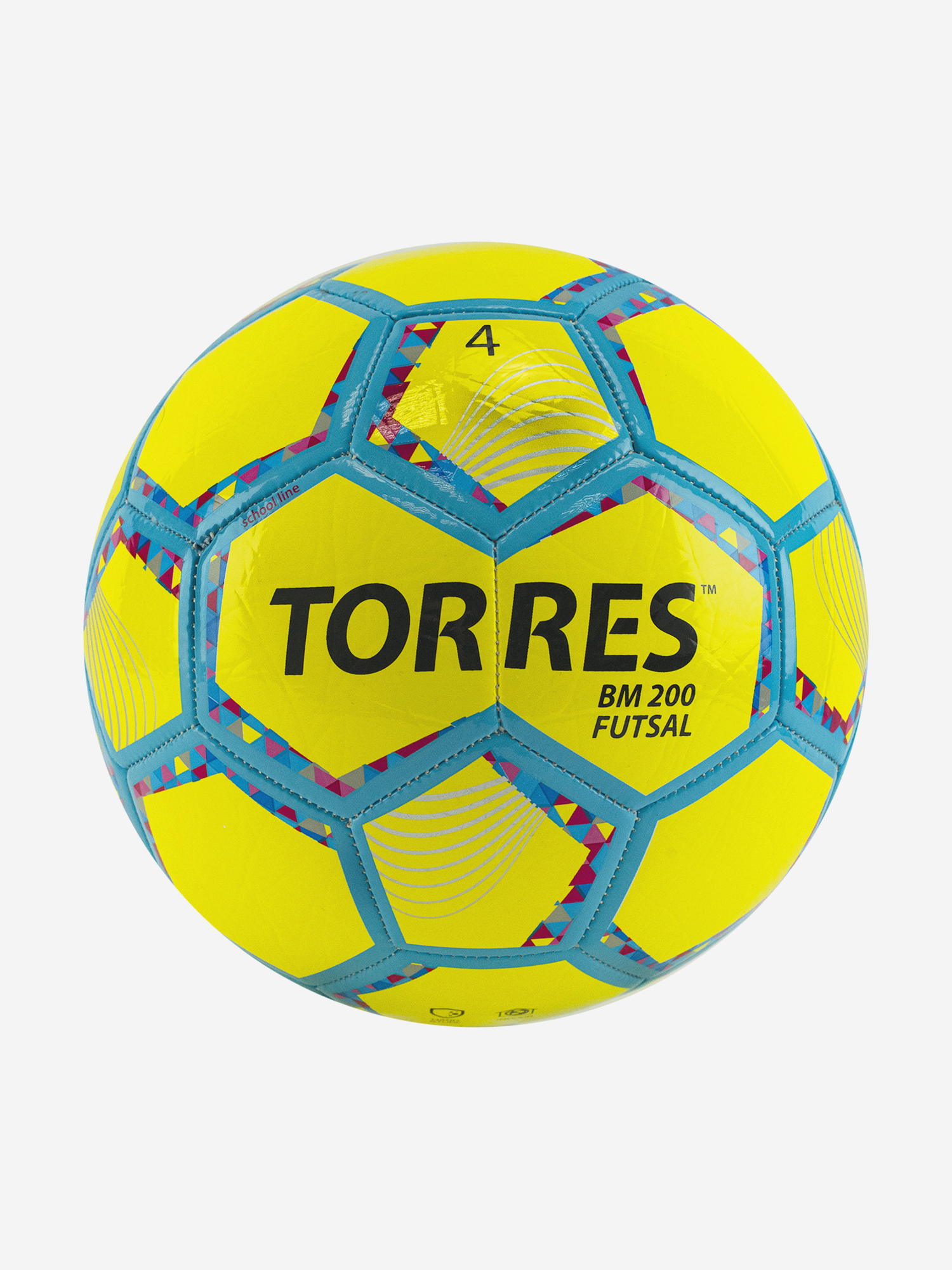 

Мяч футзальный Torres Futsal BM 200 арт.FS32054 р.4, Желтый