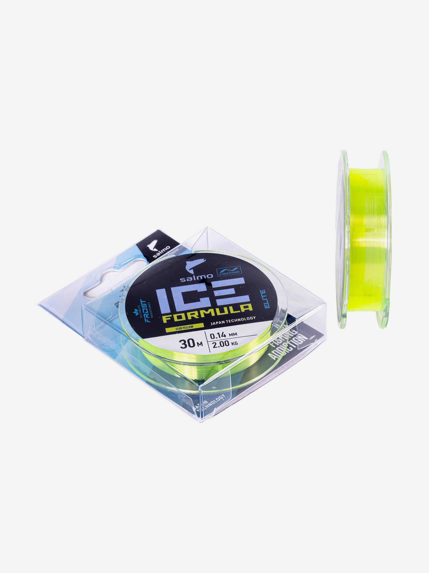 Изображение товара Леска для зимней рыбалки Salmo Elite ICE FORMULA Fluo Yellow 30 м