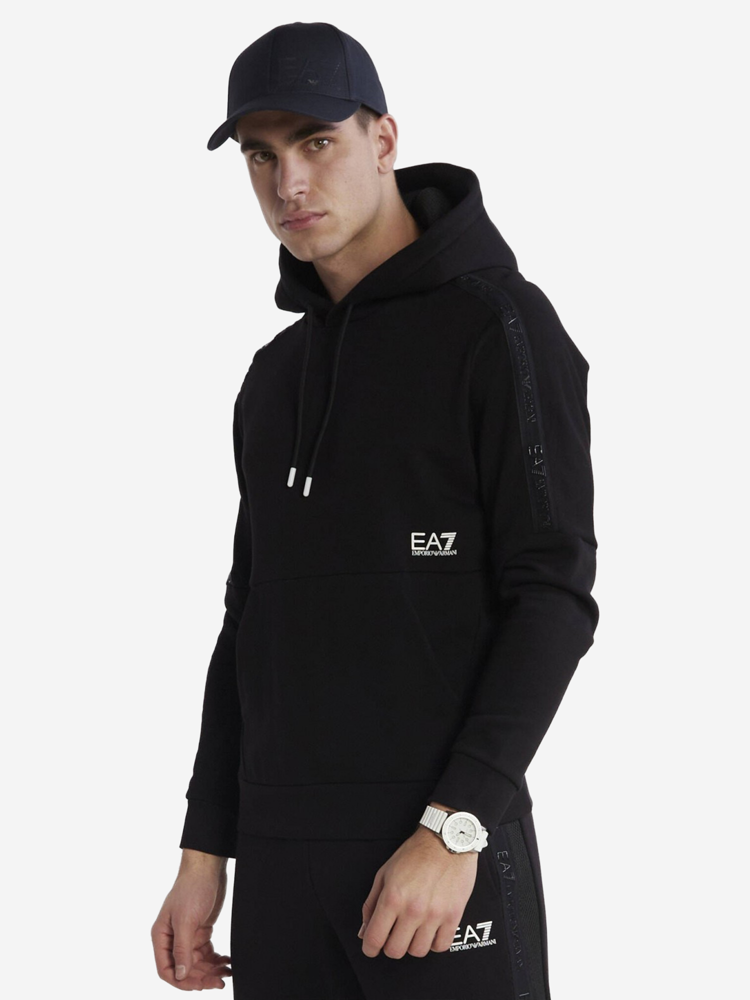 

Худи мужское EA7 Sweatshirt, Черный
