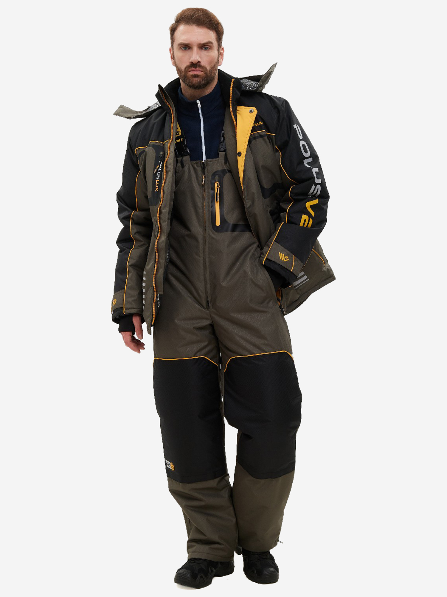 Изображение товара Костюм мужской Полюс LUX V-2 зимний для охоты и рыбалки, Хаки