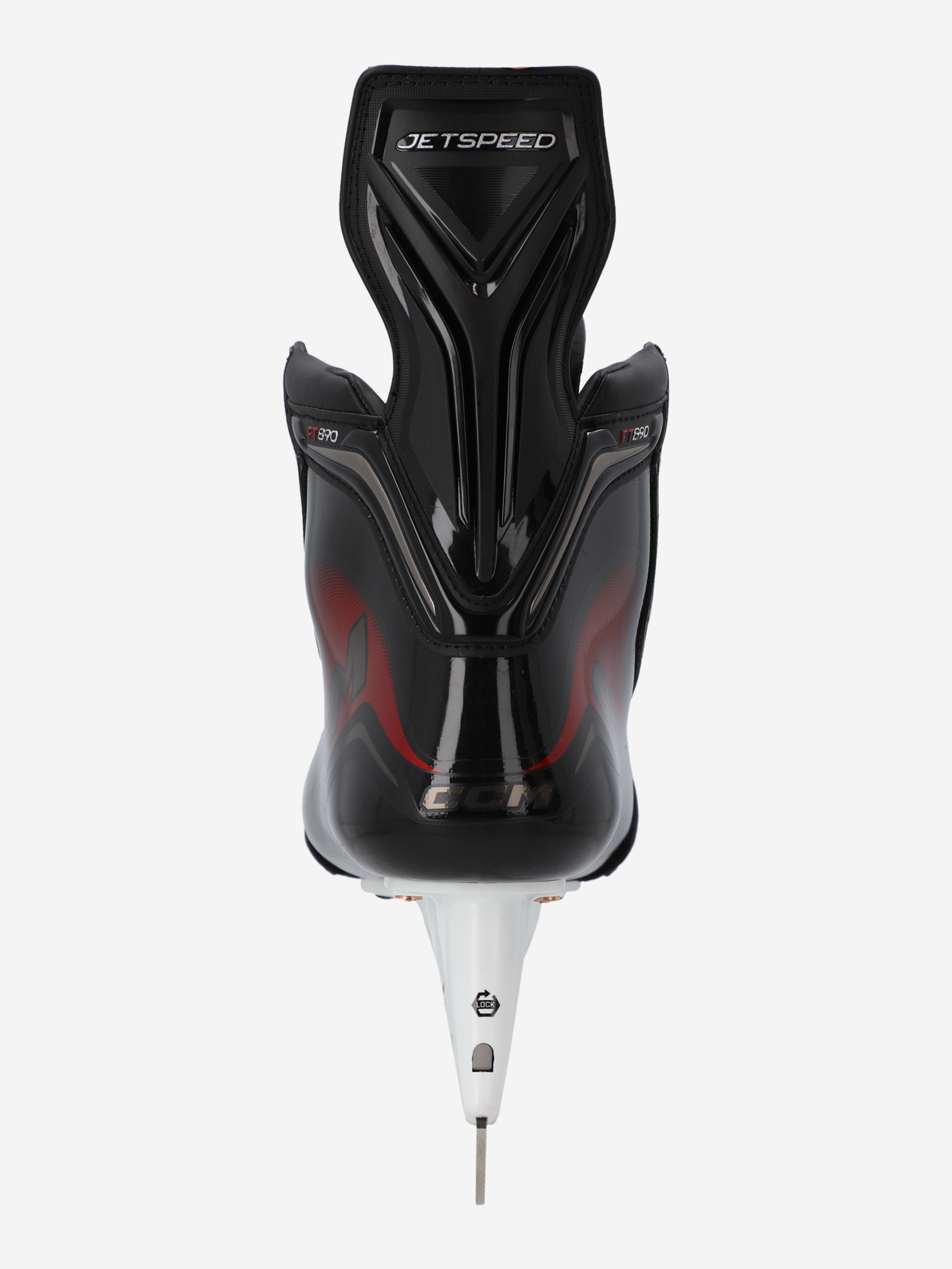 фото Коньки хоккейные ccm sk jetspeed 890 sr regular, черный