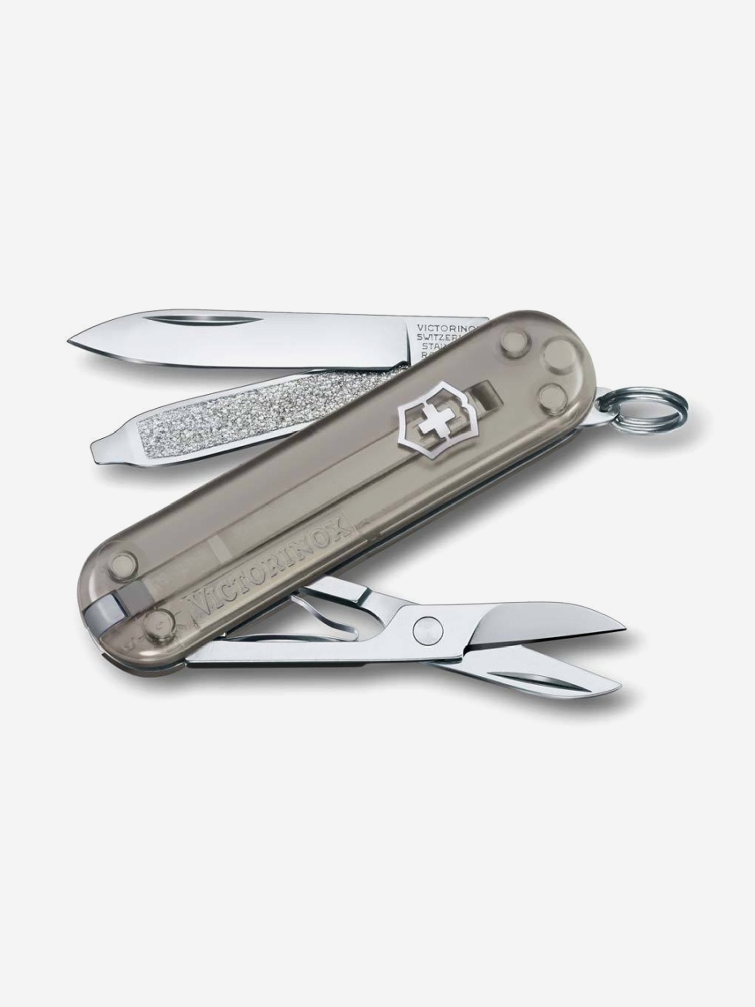 Нож складной Victorinox Classic SD Colors, 58 мм, 7 функций, Серый нож victorinox spartan 1 3603 94