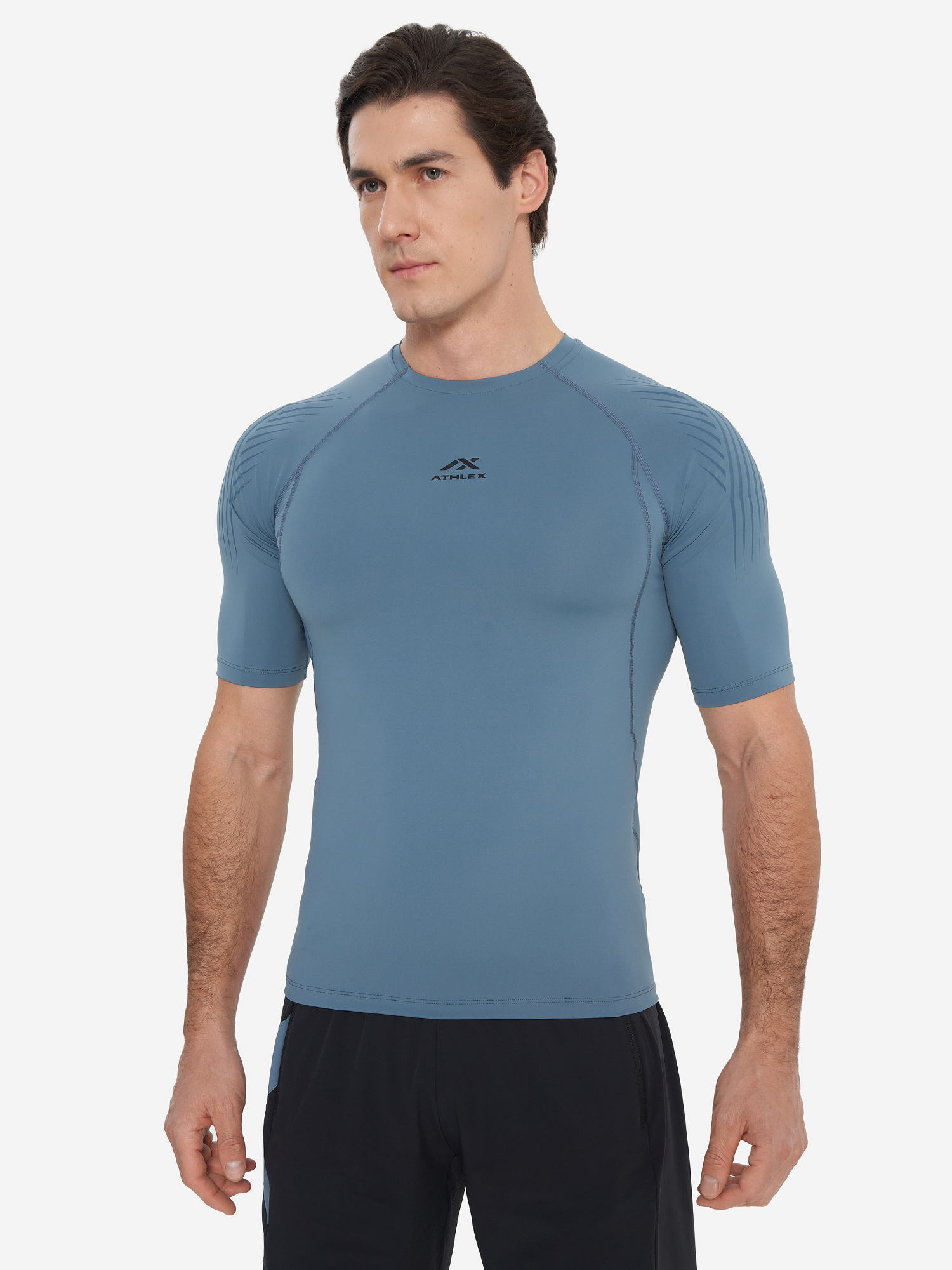 фото Футболка мужская athlex, серый