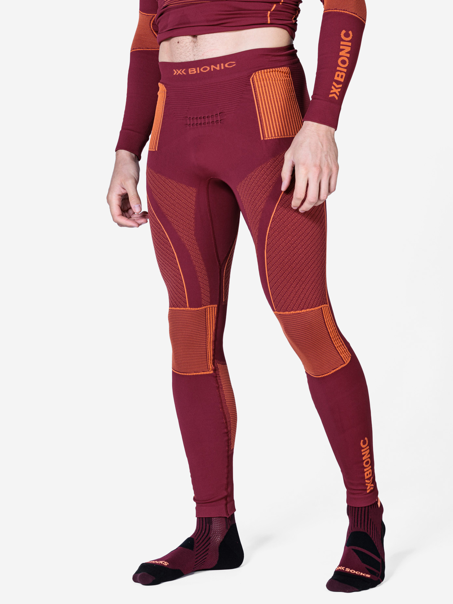 

Термобрюки мужские X-BIONIC ENERGY ACCUMULATOR 4.0 PANTS, Красный