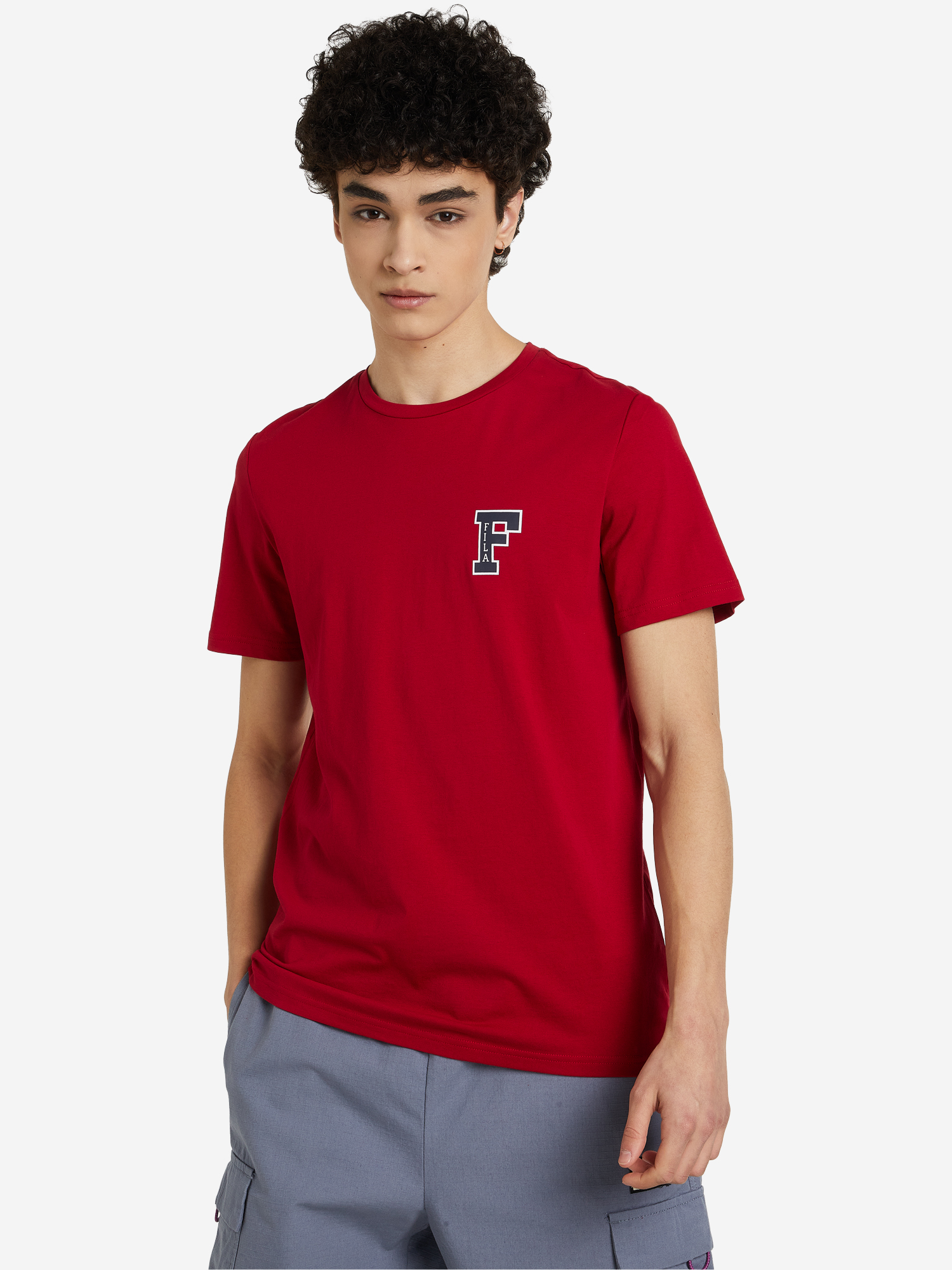 

Футболка мужская FILA College, Красный
