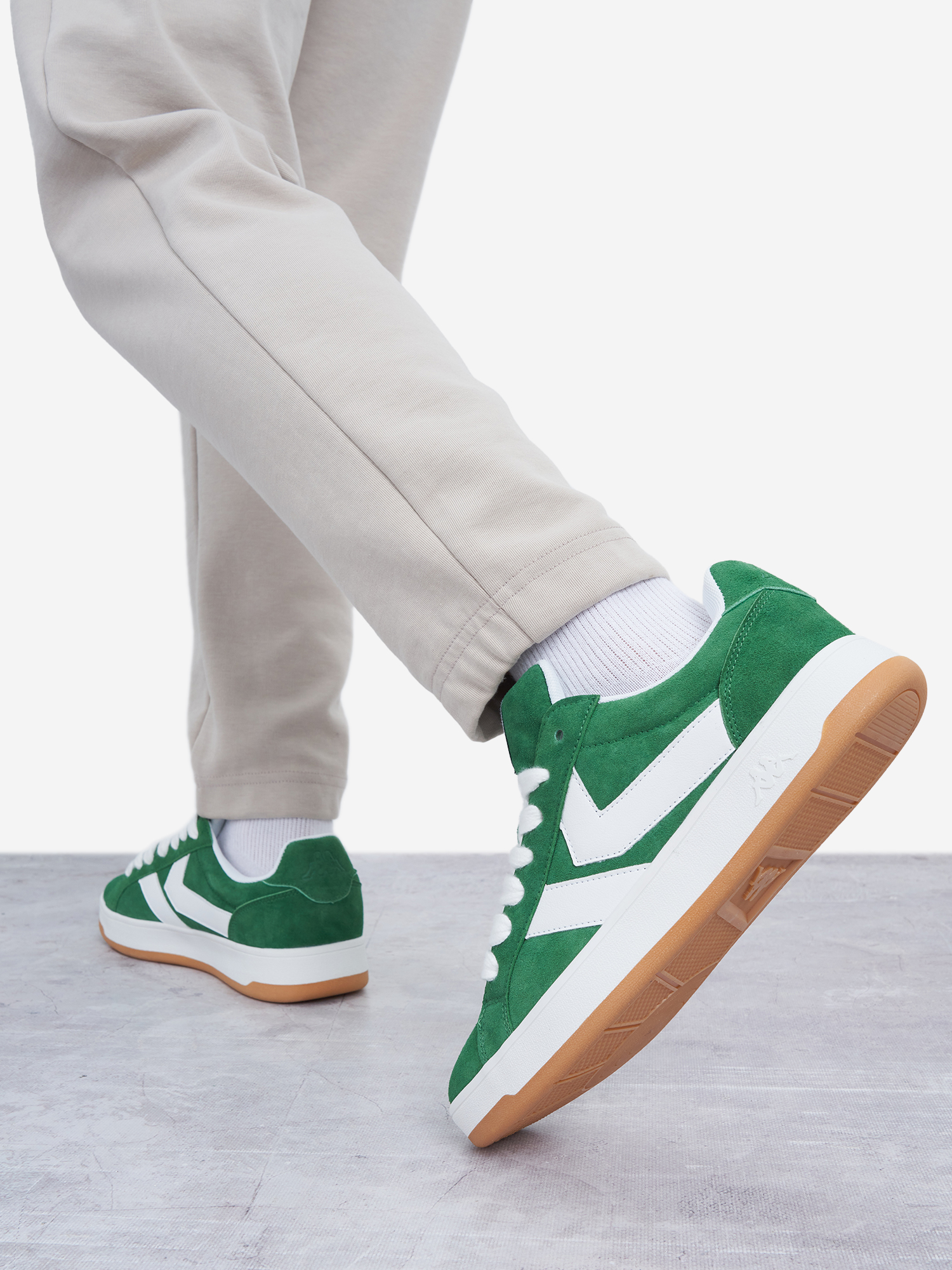 Кеды Kappa Logo Marlon, зеленый, арт. 23746