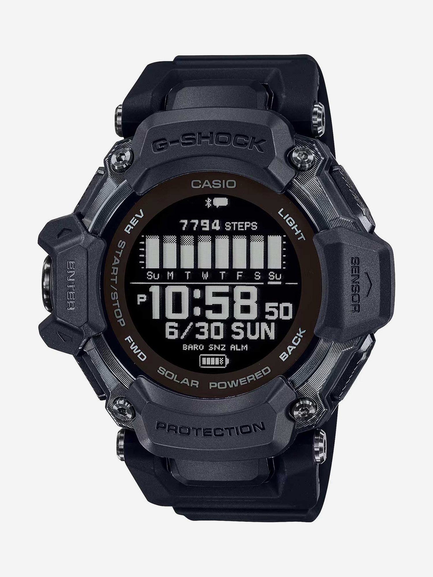 

Спортивные часы Casio GBD-H2000-1B, Черный