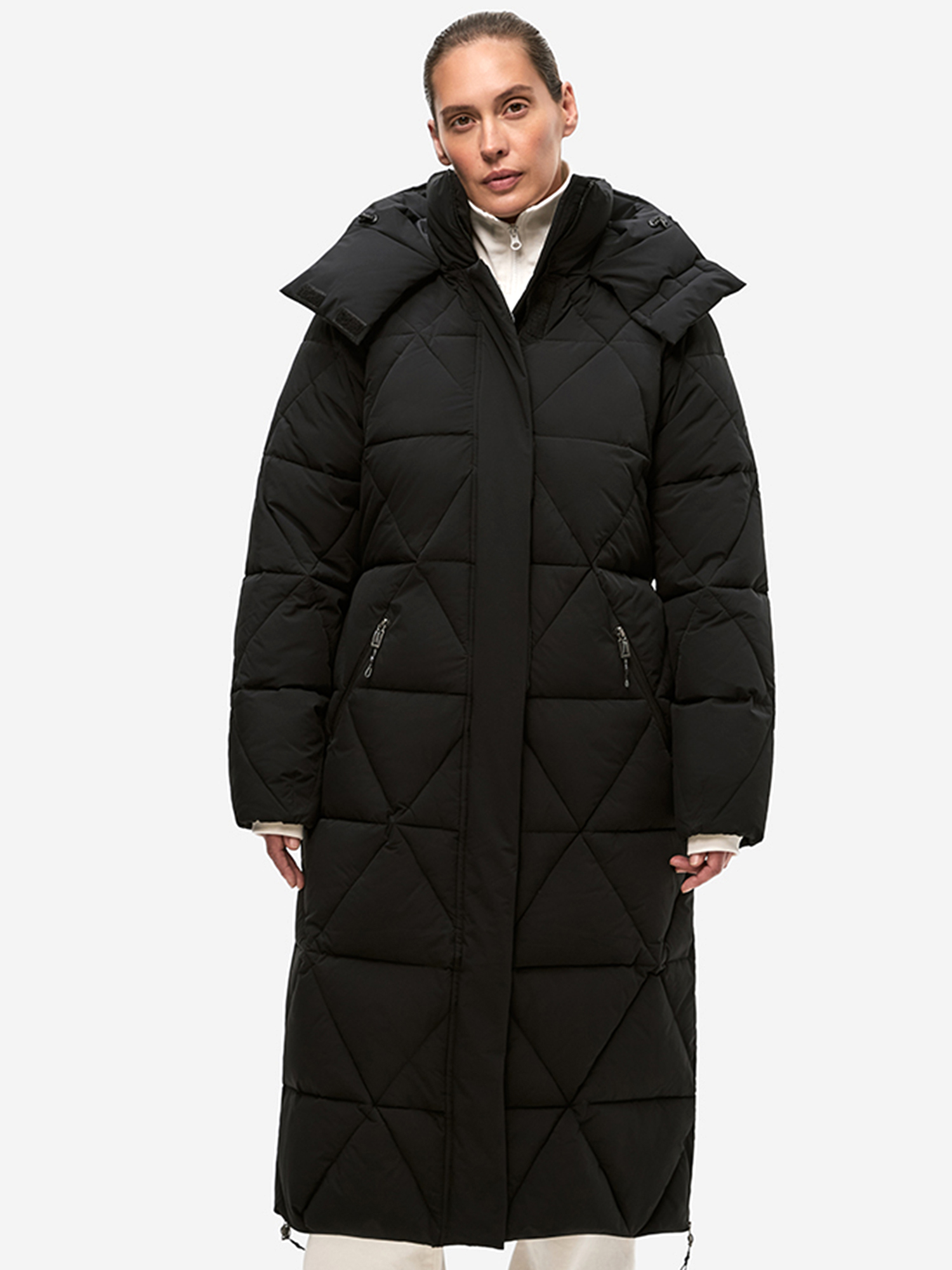 Изображение товара Женское зимнее пальто NORPPA Ashkava черного цвета