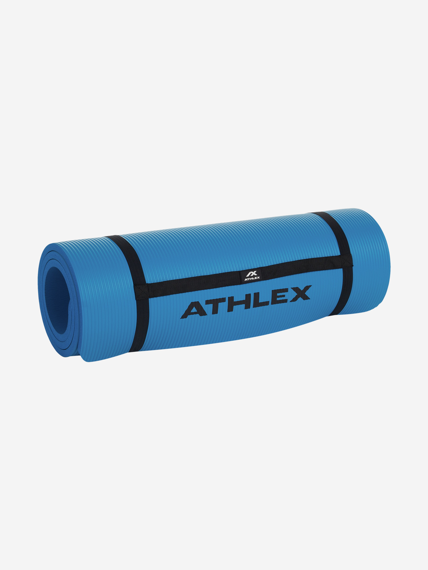 фото Коврик для фитнеса athlex, голубой