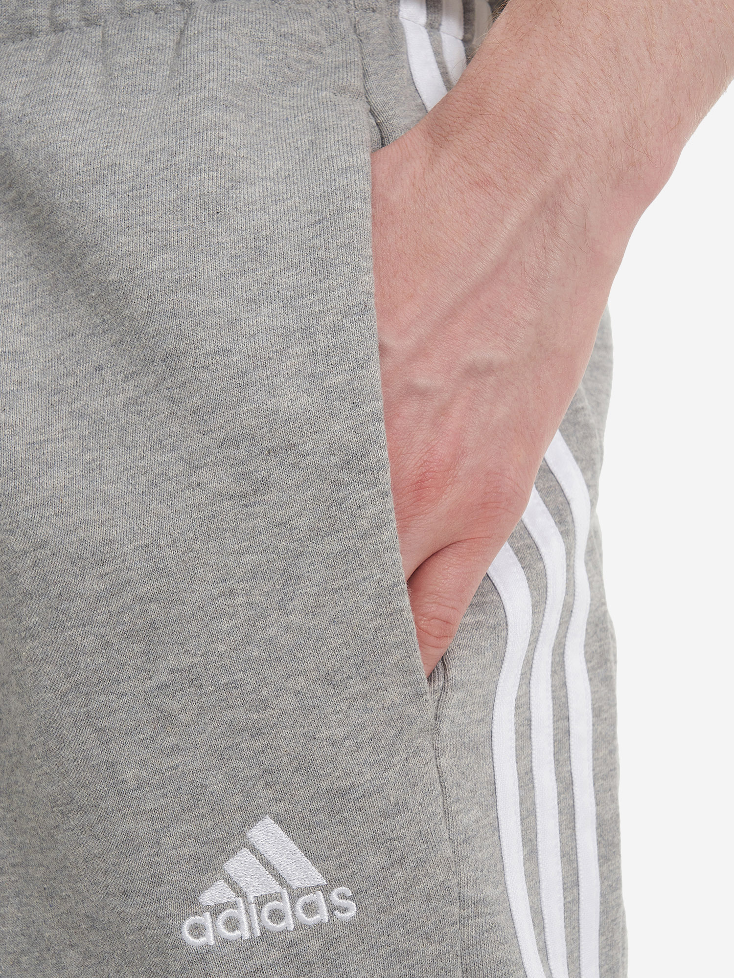 фото Брюки мужские adidas 3s, серый