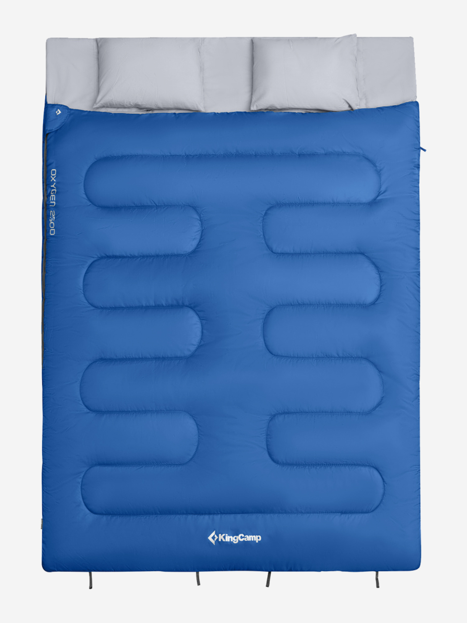 

Спальный мешок KingCamp 3143 OXYGEN 250D -3C 220x150, синий, Синий