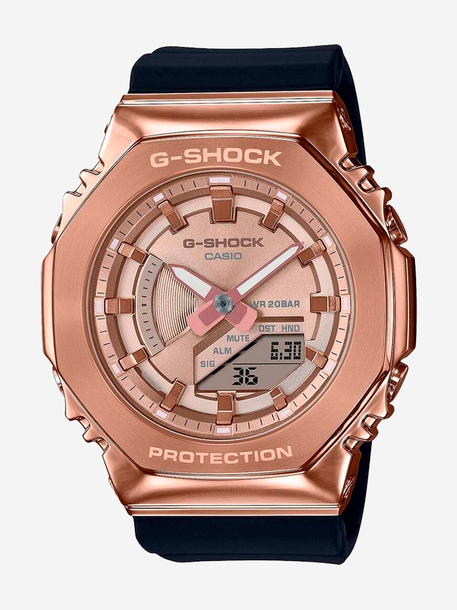 

Спортивные часы CASIO GM-S2100PG-1A4, Черный