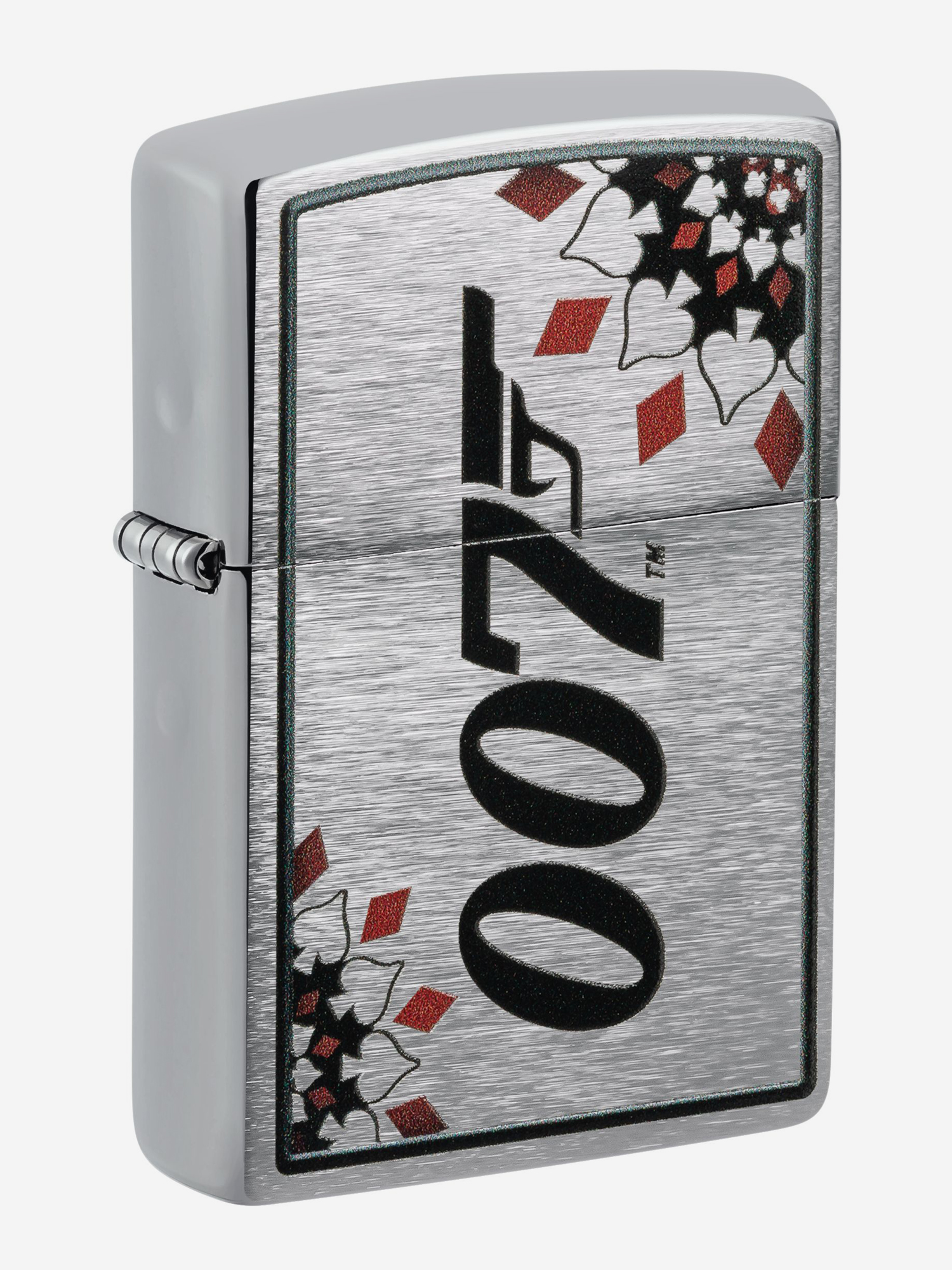 

Зажигалка бензиновая ZIPPO 48734 James Bond 007, Серебряный