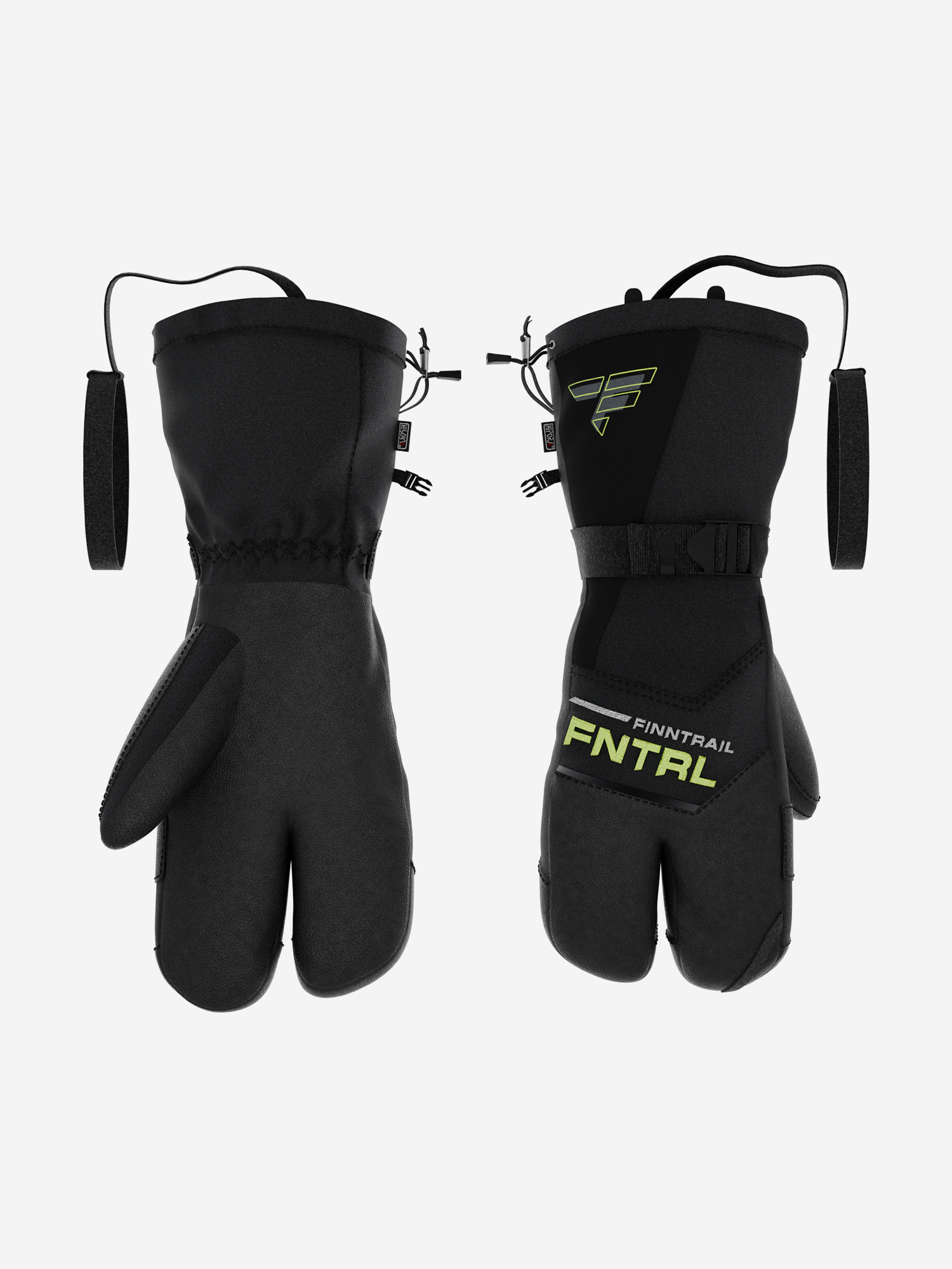 Изображение товара Перчатки FINNTRAIL LOBSTER, Черный/желтый