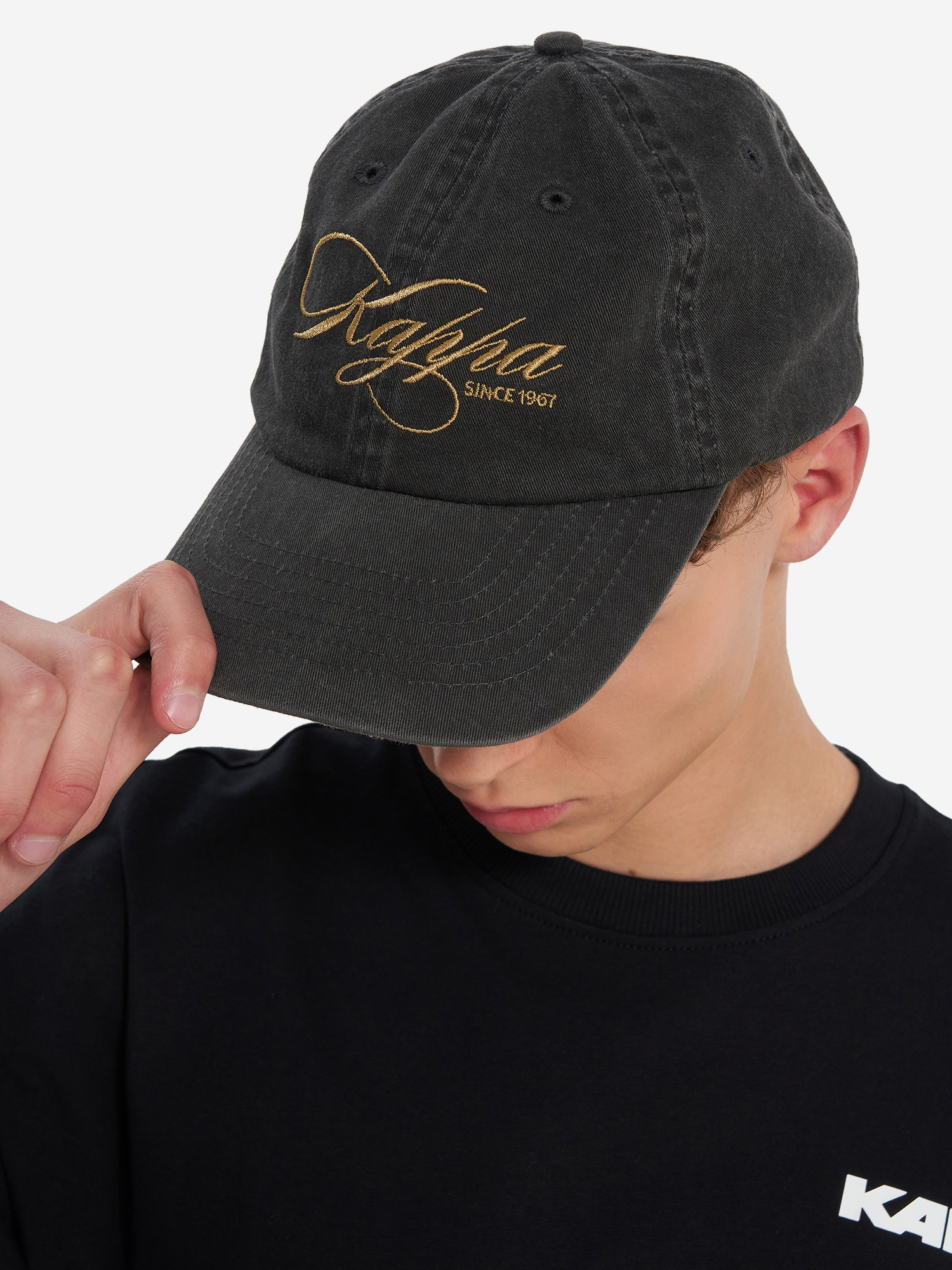 

Бейсболка мужская Kappa, Черный