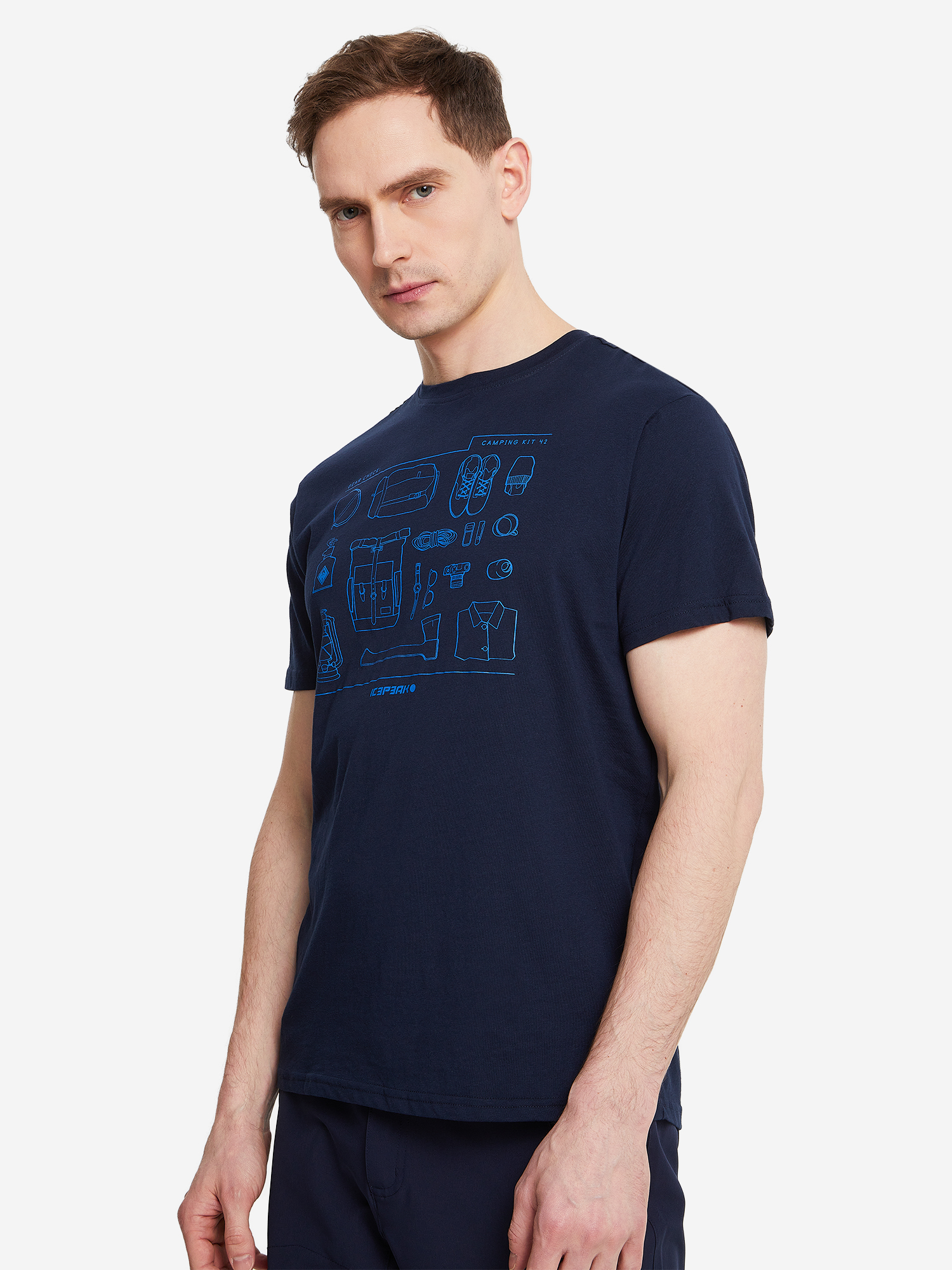 

Футболка мужская IcePeak Oblong, Синий