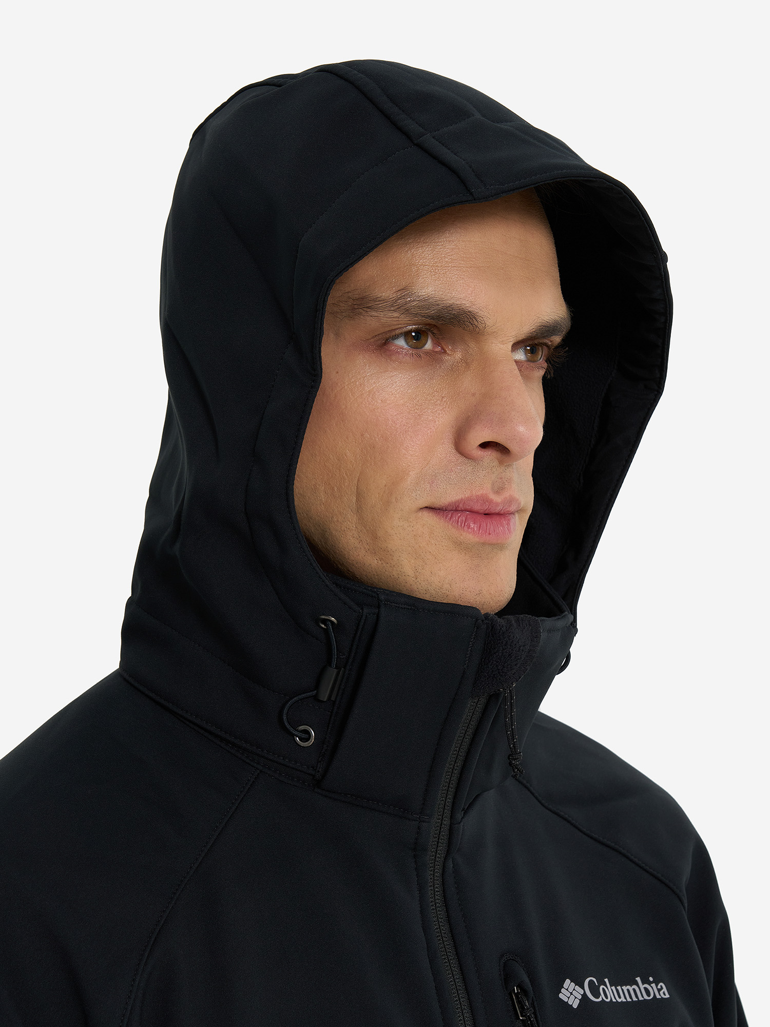 фото Куртка софтшелл мужская columbia cascade ridge iii softshell, черный