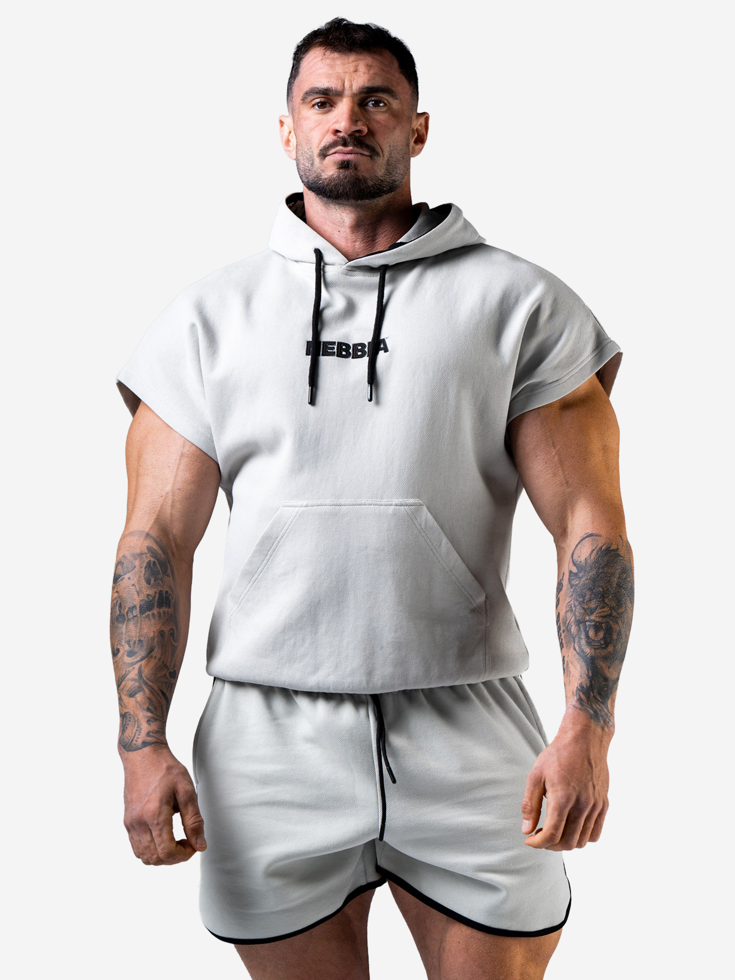 Изображение товара Худи мужская спортивная NEBBIA Training Rag Top HERO 297