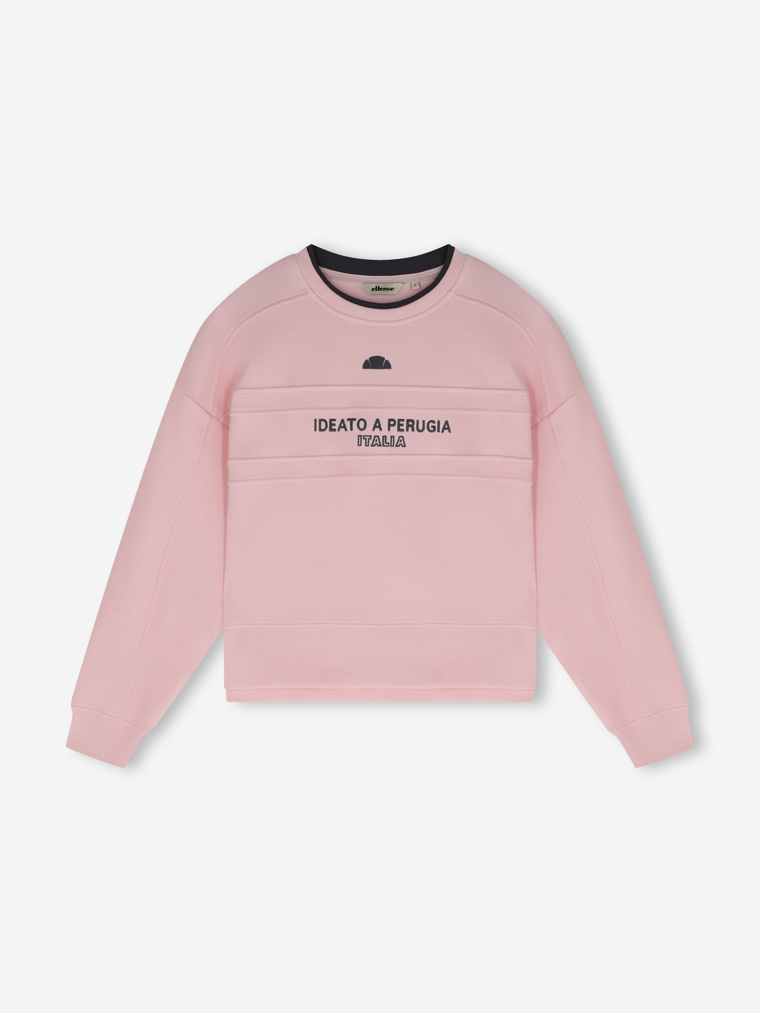 Изображение товара Женский свитшот Ellesse розовый свободный с надписью для спортстиля