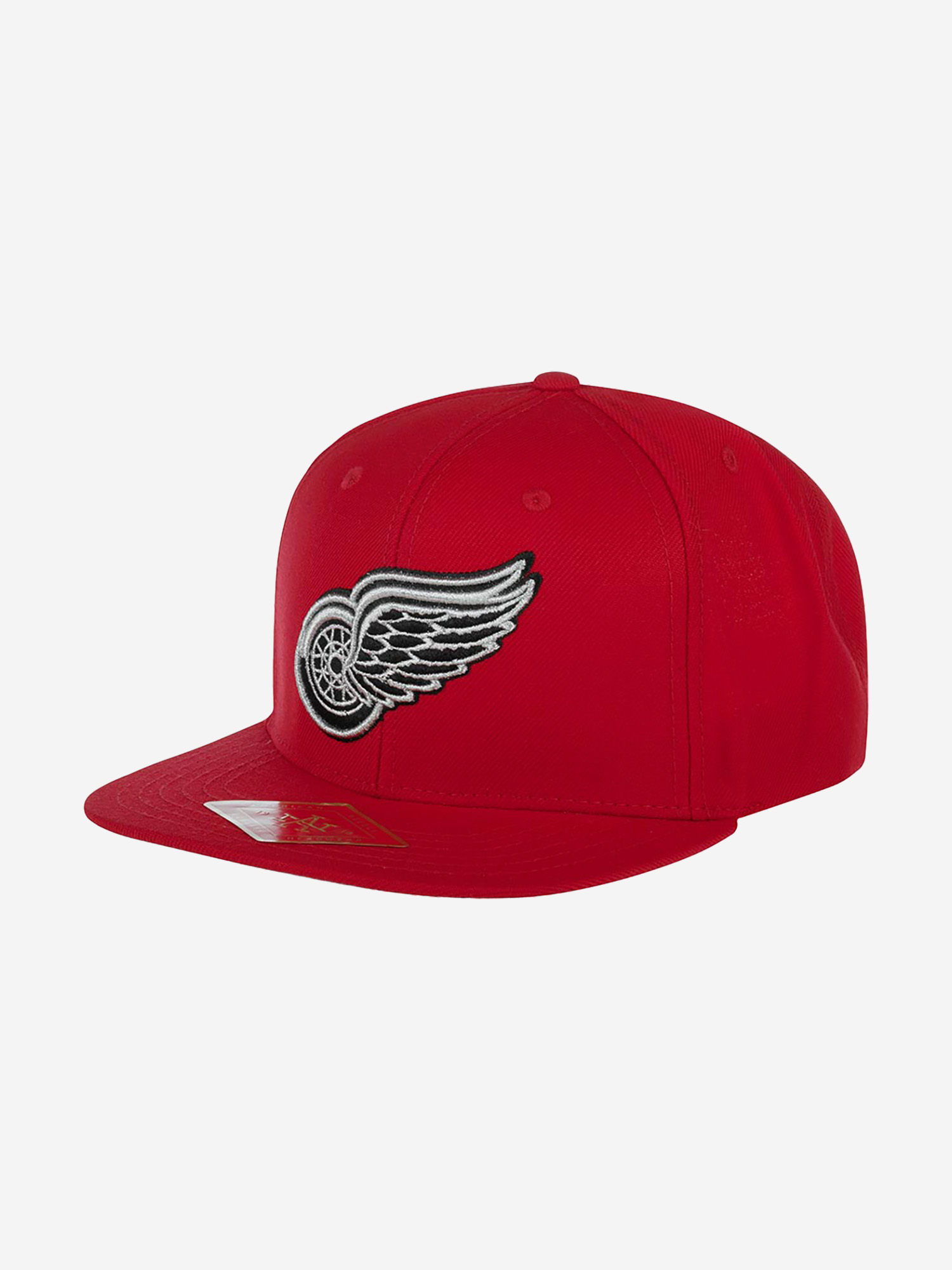 Бейсболка с прямым козырьком AMERICAN NEEDLE 43672A-DRW Detroit Red Wings Stafford NHL (красный), Красный планер x treme wings красный узор 90 см