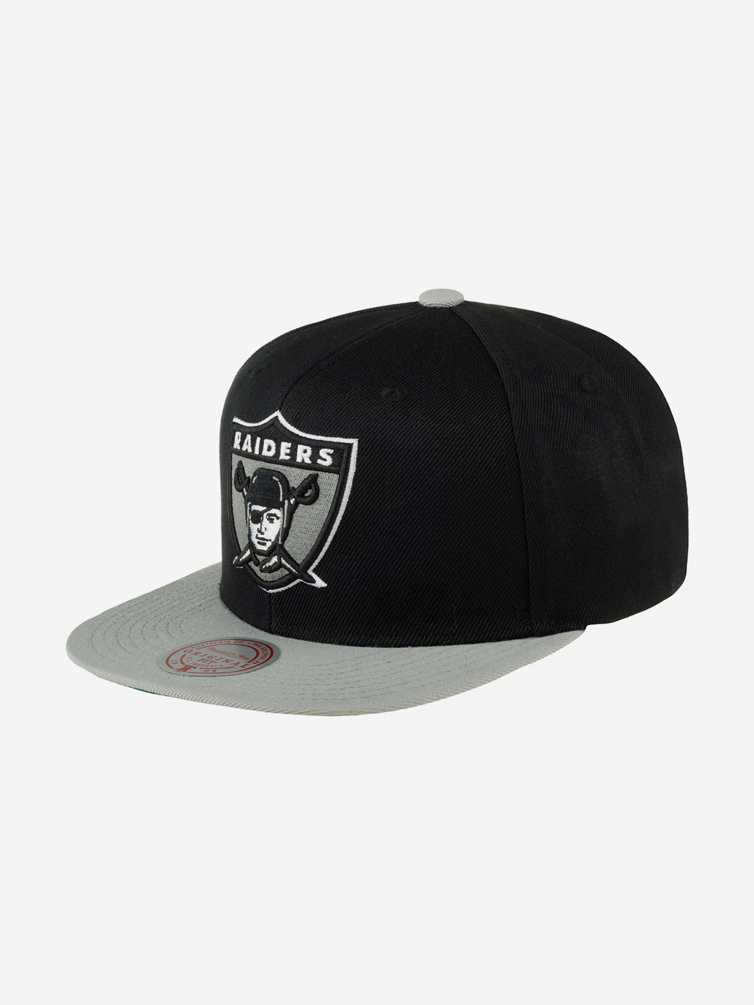 

Бейсболка с прямым козырьком MITCHELL NESS HHSS4537-ORAYYPPPBKGY Oakland Raiders NFL (черный), Черный